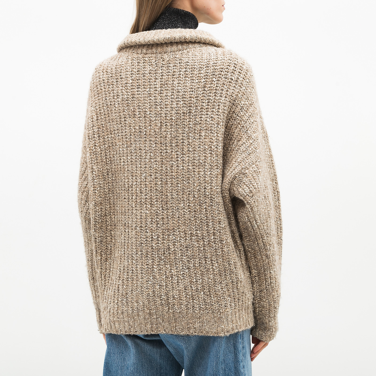 Джемпер бежевого цвета Isabel Marant Etoile - фото из каталога магазина брендовой одежды Second Friend Store Джемпер Isabel Marant Etoile - купить оригинал в секонд-хенде SFS - 2