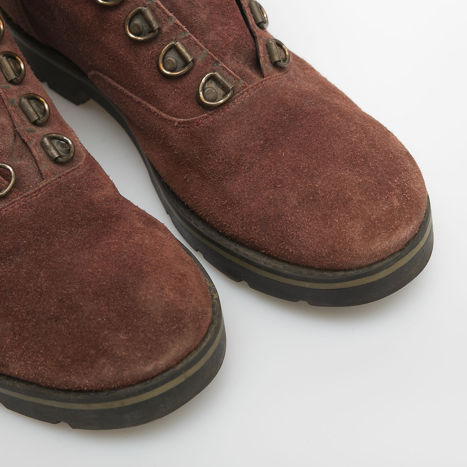 Ботинки бордового цвета Opening Ceremony - фото из каталога магазина брендовой одежды Second Friend Store Ботинки Opening Ceremony - купить оригинал в секонд-хенде SFS - 4