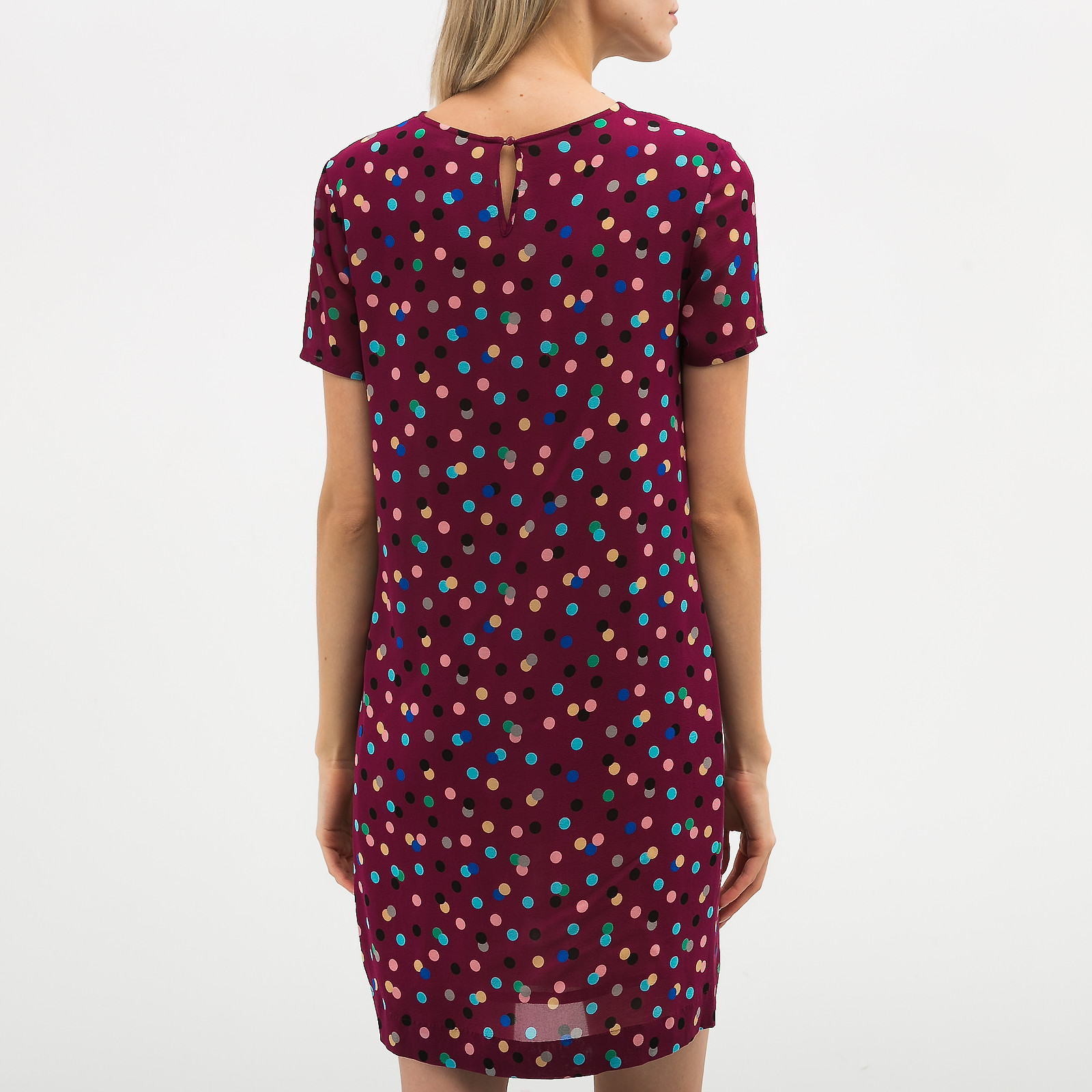 Платье  фиолетового цвета Alexander Terekhov - фото из каталога магазина брендовой одежды Second Friend Store Платье Alexander Terekhov - купить оригинал в секонд-хенде SFS - 3