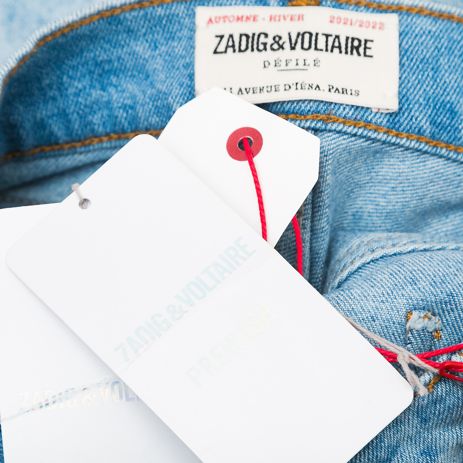 Джинсы Zadig & Voltaire - купить оригинал в секонд-хенде SFS