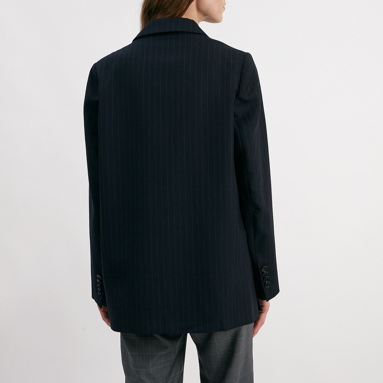 Пиджак синего цвета Acne Studios - фото из каталога магазина брендовой одежды Second Friend Store Пиджак Acne Studios - купить оригинал в секонд-хенде SFS - 2