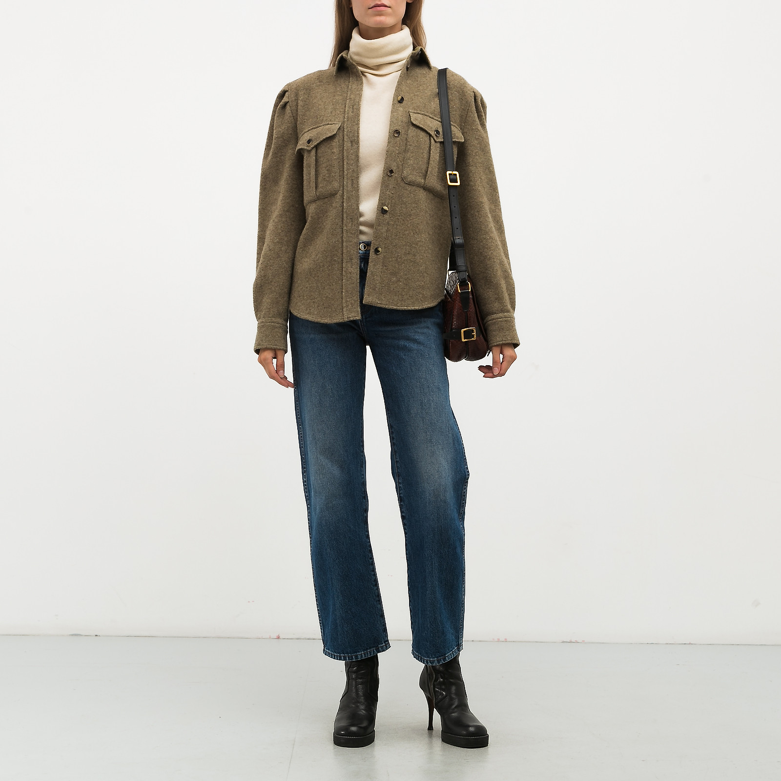 Жакет бежевого цвета Isabel Marant - фото из каталога магазина брендовой одежды Second Friend Store Жакет Isabel Marant - купить оригинал в секонд-хенде SFS - 2