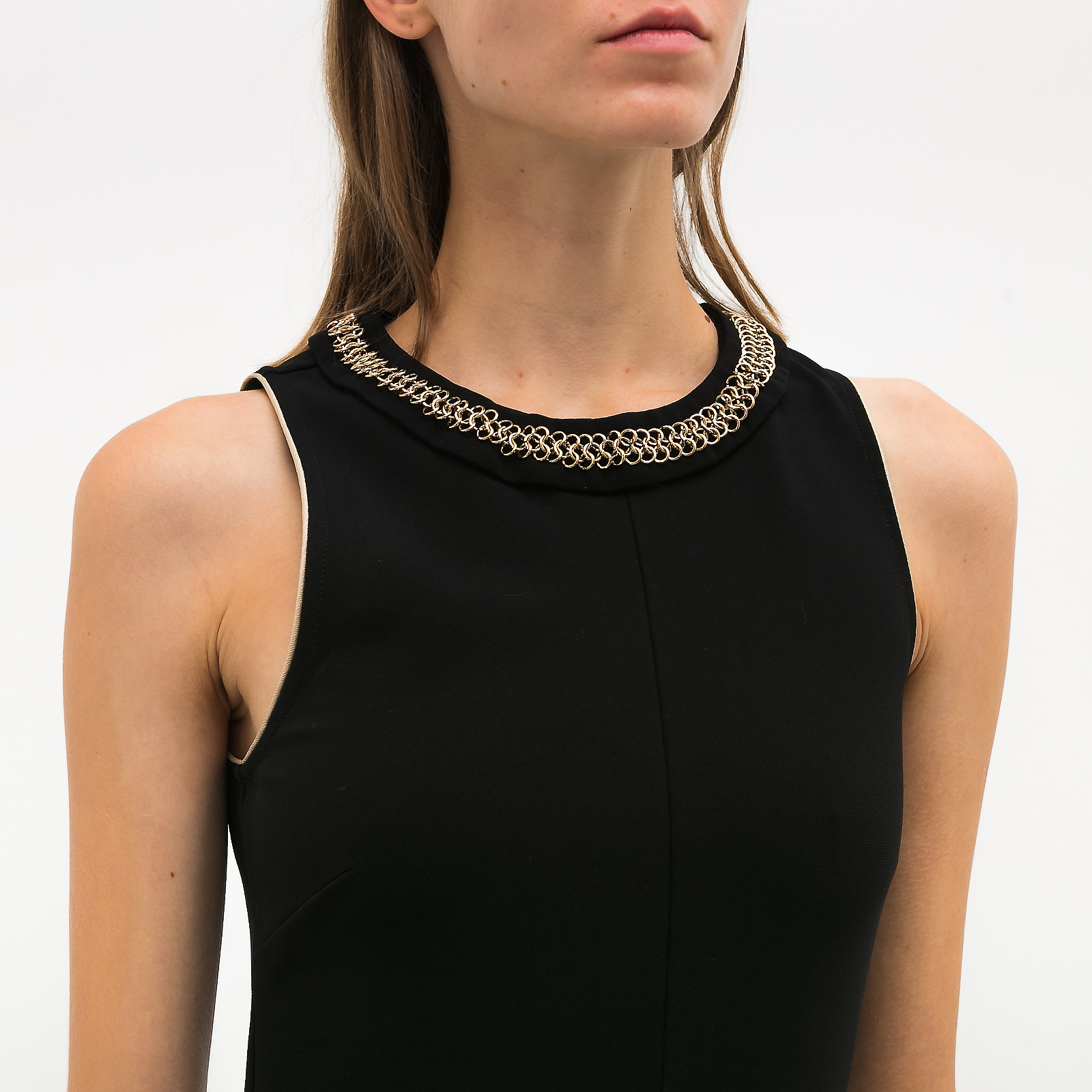 Платье черного цвета Max Mara - фото из каталога магазина брендовой одежды Second Friend Store Платье Max Mara - купить оригинал в секонд-хенде SFS - 3