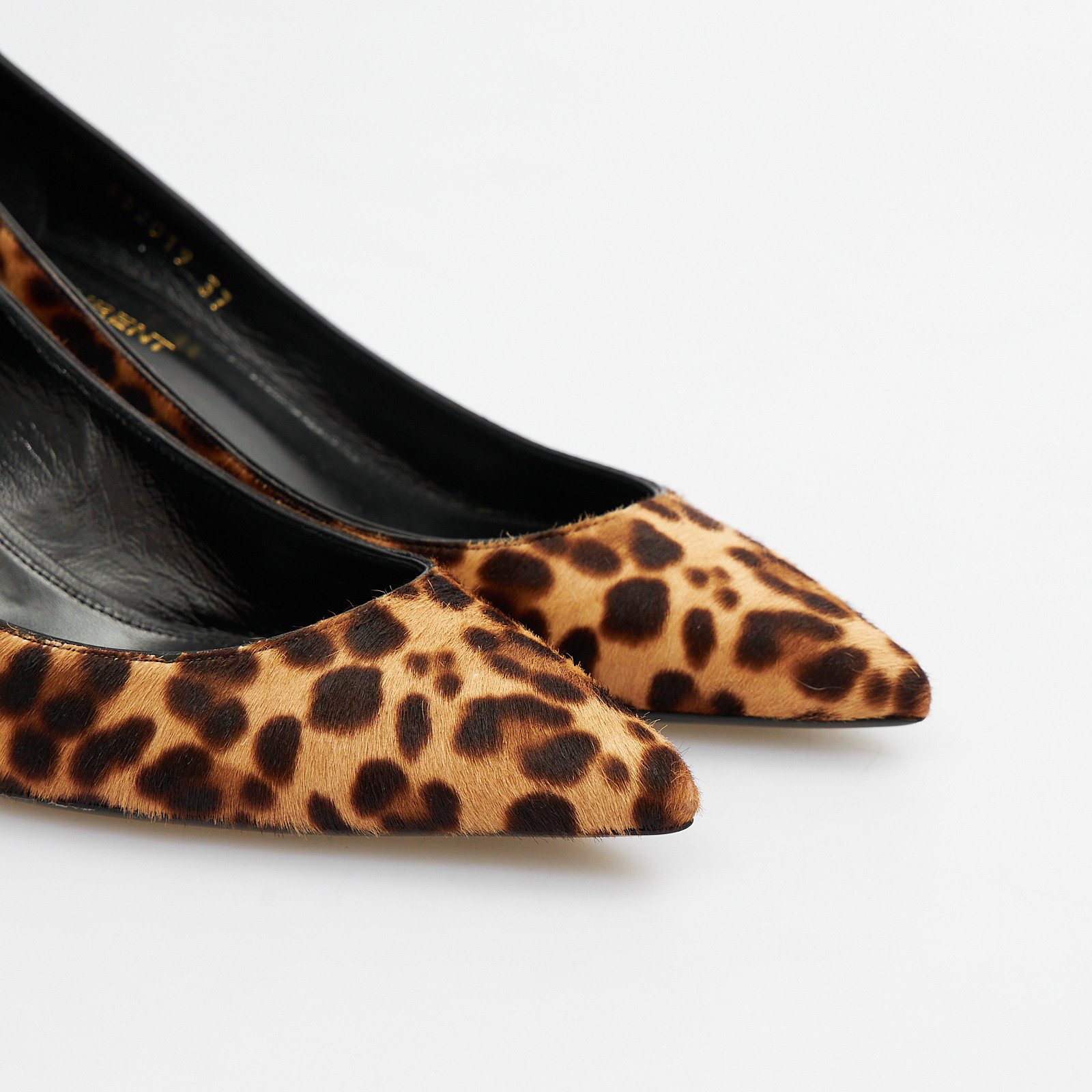 Туфли коричневого цвета Saint Laurent - фото из каталога магазина брендовой одежды Second Friend Store Туфли Saint Laurent - купить оригинал в секонд-хенде SFS - 4