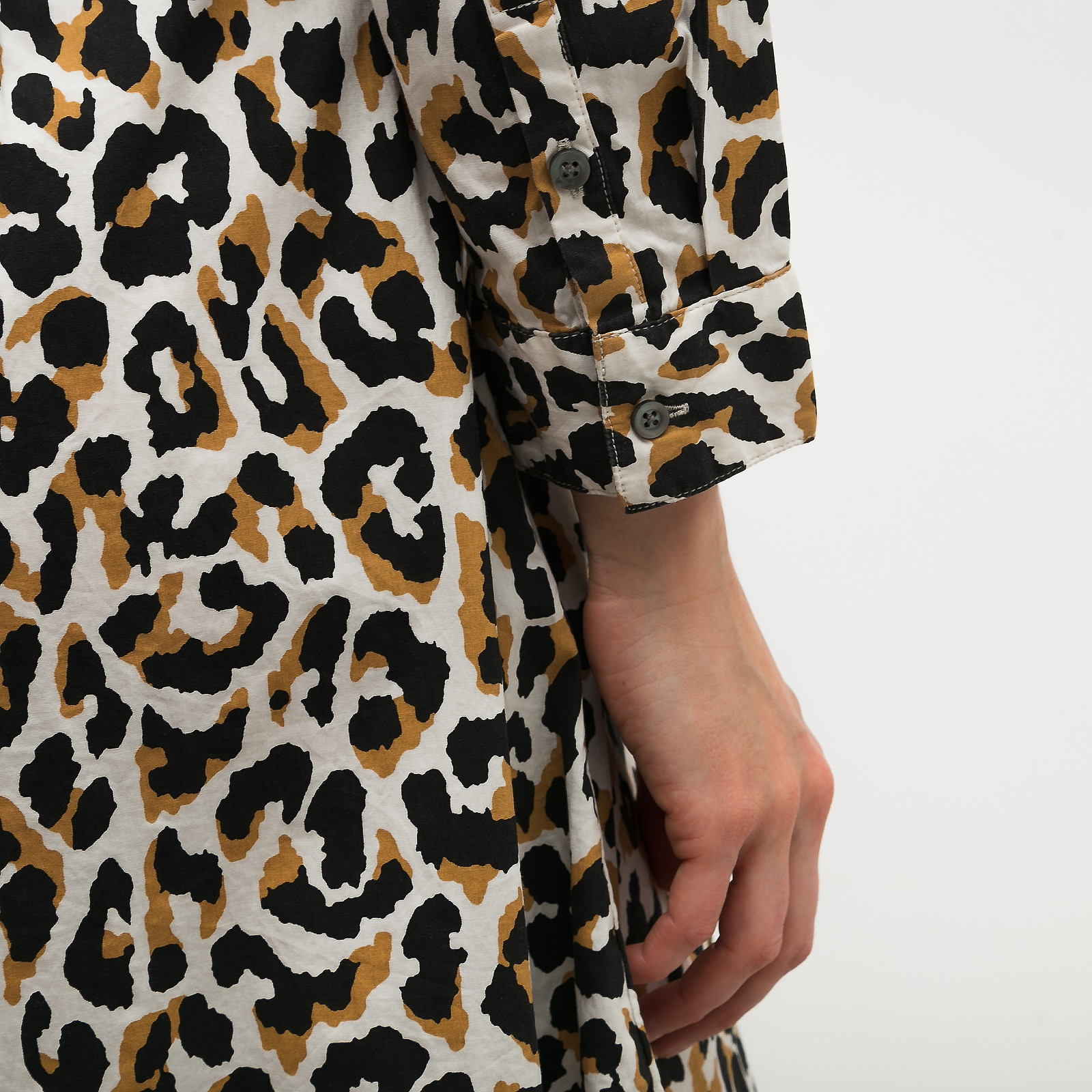 Платье белого цвета J.Crew - фото из каталога магазина брендовой одежды Second Friend Store Платье J.Crew - купить оригинал в секонд-хенде SFS - 3