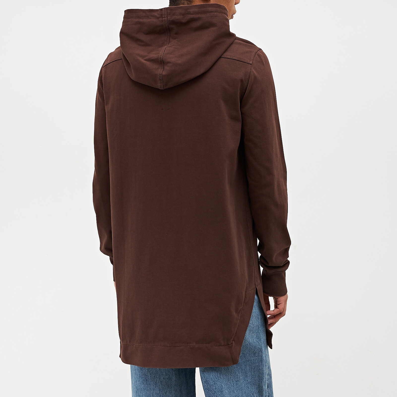 Худи коричневого цвета Rick Owens - фото из каталога магазина брендовой одежды Second Friend Store Худи Rick Owens - купить оригинал в секонд-хенде SFS - 3