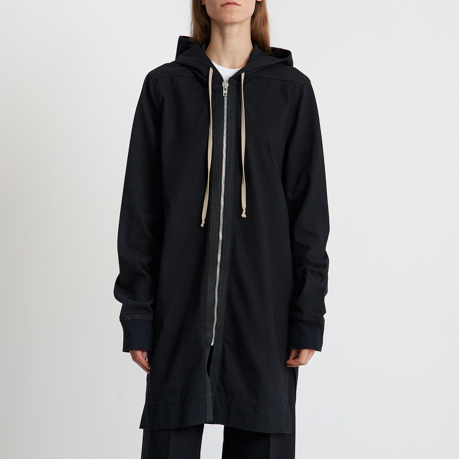 Худи черного цвета Rick Owens - фото из каталога магазина брендовой одежды Second Friend Store Худи Rick Owens - купить оригинал в секонд-хенде SFS - 1