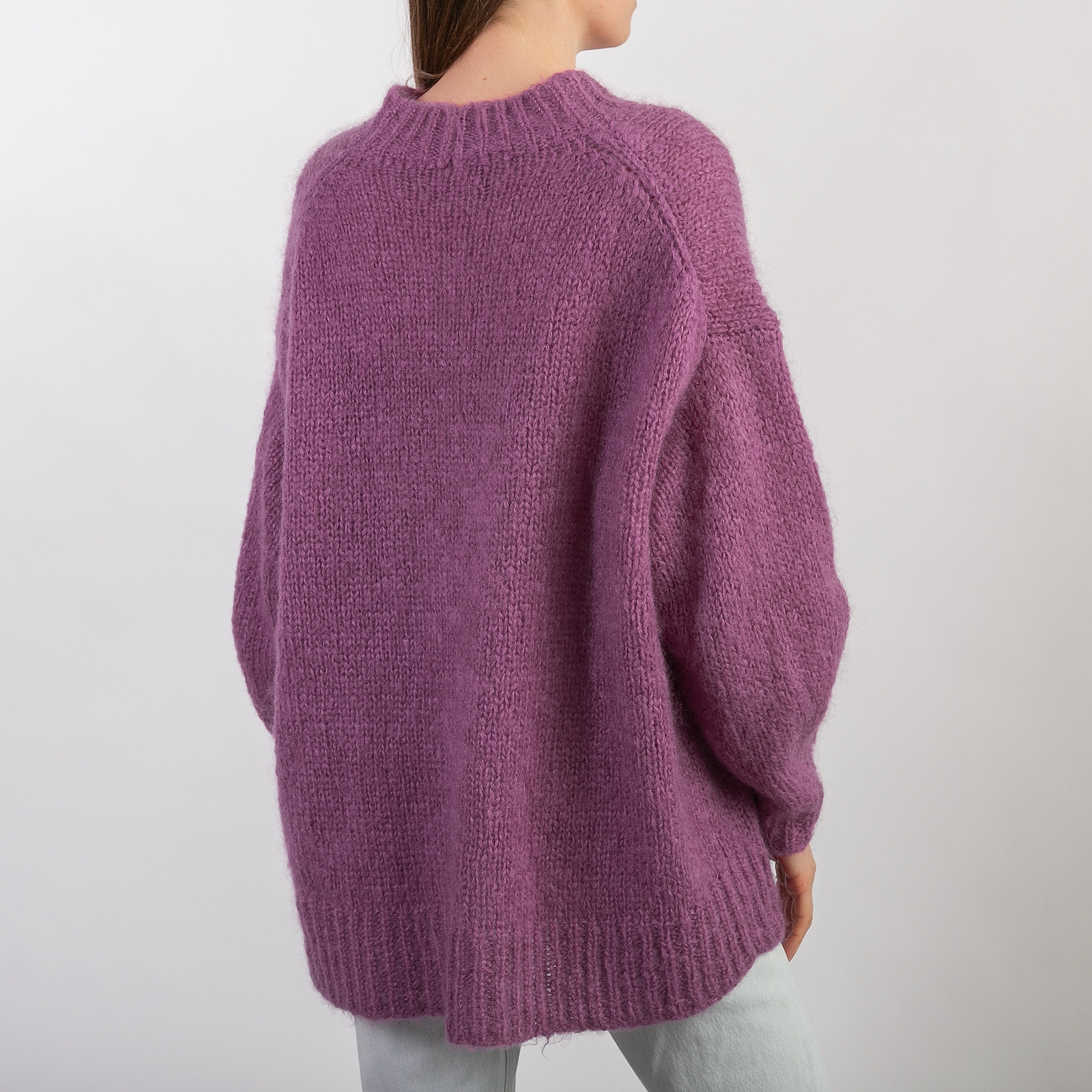 Свитер фиолетового цвета Isabel Marant - фото из каталога магазина брендовой одежды Second Friend Store Свитер Isabel Marant - купить оригинал в секонд-хенде SFS - 3