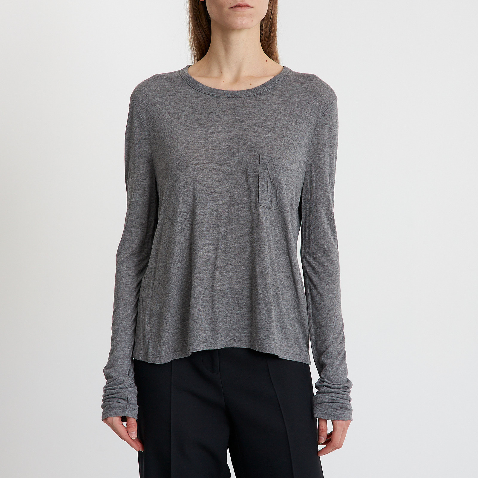 Лонгслив T by Alexander Wang - купить оригинал в секонд-хенде SFS - 1
