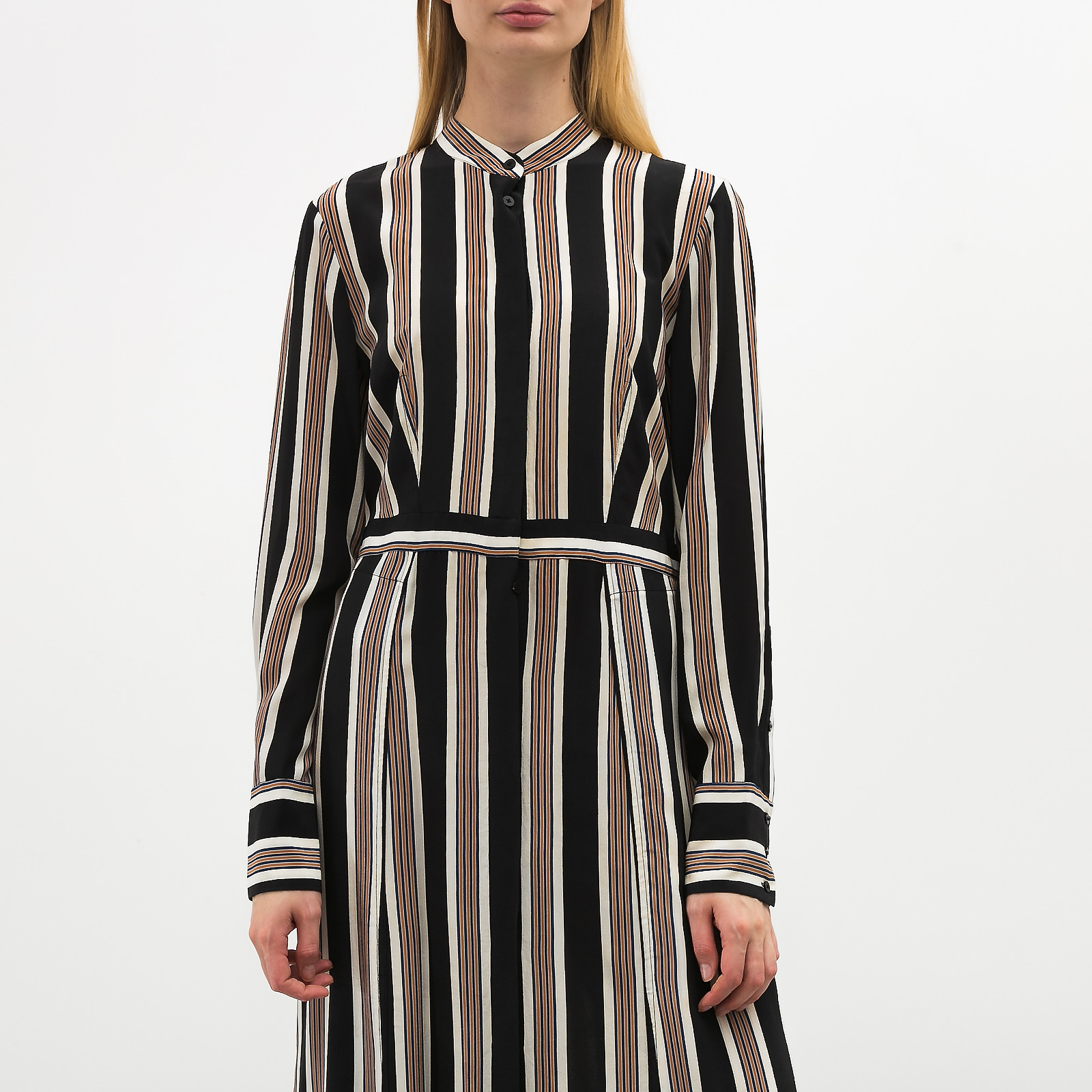 Платье коричневого цвета Diane von Furstenberg - фото из каталога магазина брендовой одежды Second Friend Store Платье Diane von Furstenberg - купить оригинал в секонд-хенде SFS - 3