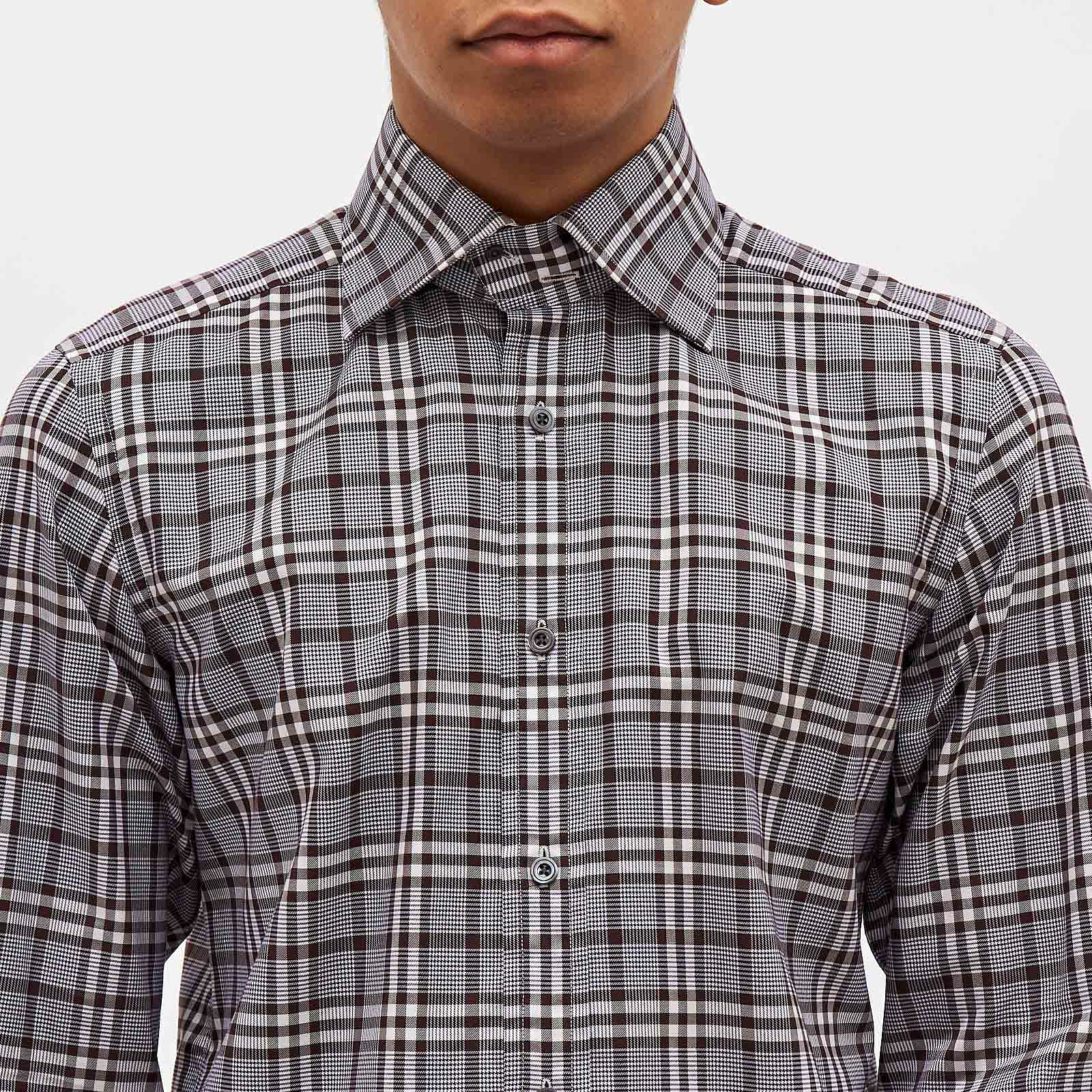 Рубашка фиолетового цвета Tom Ford - фото из каталога магазина брендовой одежды Second Friend Store Рубашка Tom Ford - купить оригинал в секонд-хенде SFS - 4