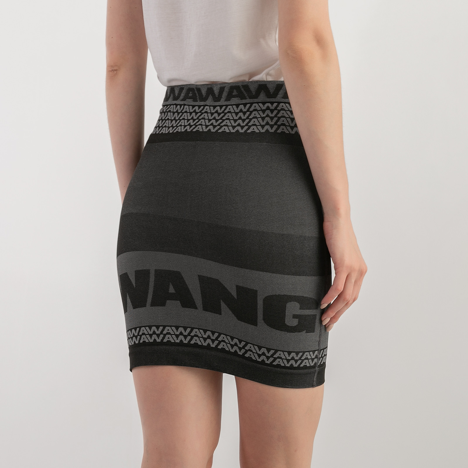 Юбка серого цвета Alexander Wang - фото из каталога магазина брендовой одежды Second Friend Store Юбка Alexander Wang - купить оригинал в секонд-хенде SFS - 2