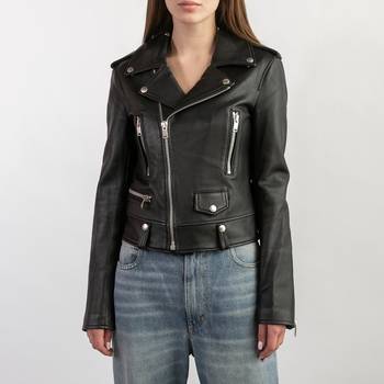 Кожаная куртка Saint Laurent