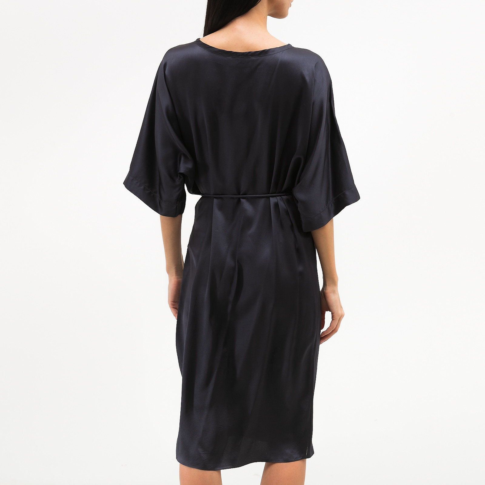 Платье синего цвета Lanvin - фото из каталога магазина брендовой одежды Second Friend Store Платье Lanvin - купить оригинал в секонд-хенде SFS - 3