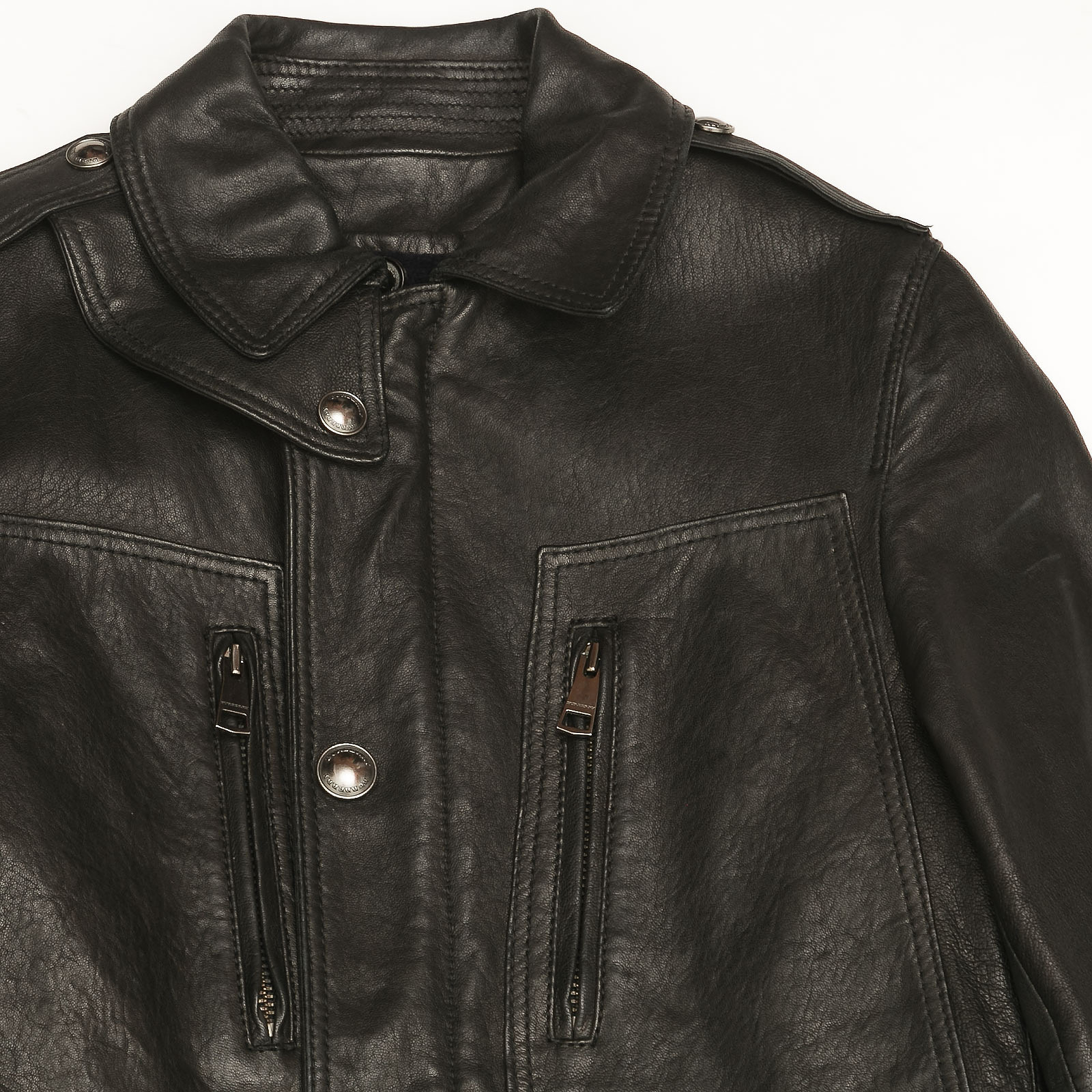 Куртка кожаная Burberry - купить оригинал в секонд-хенде SFS - 3