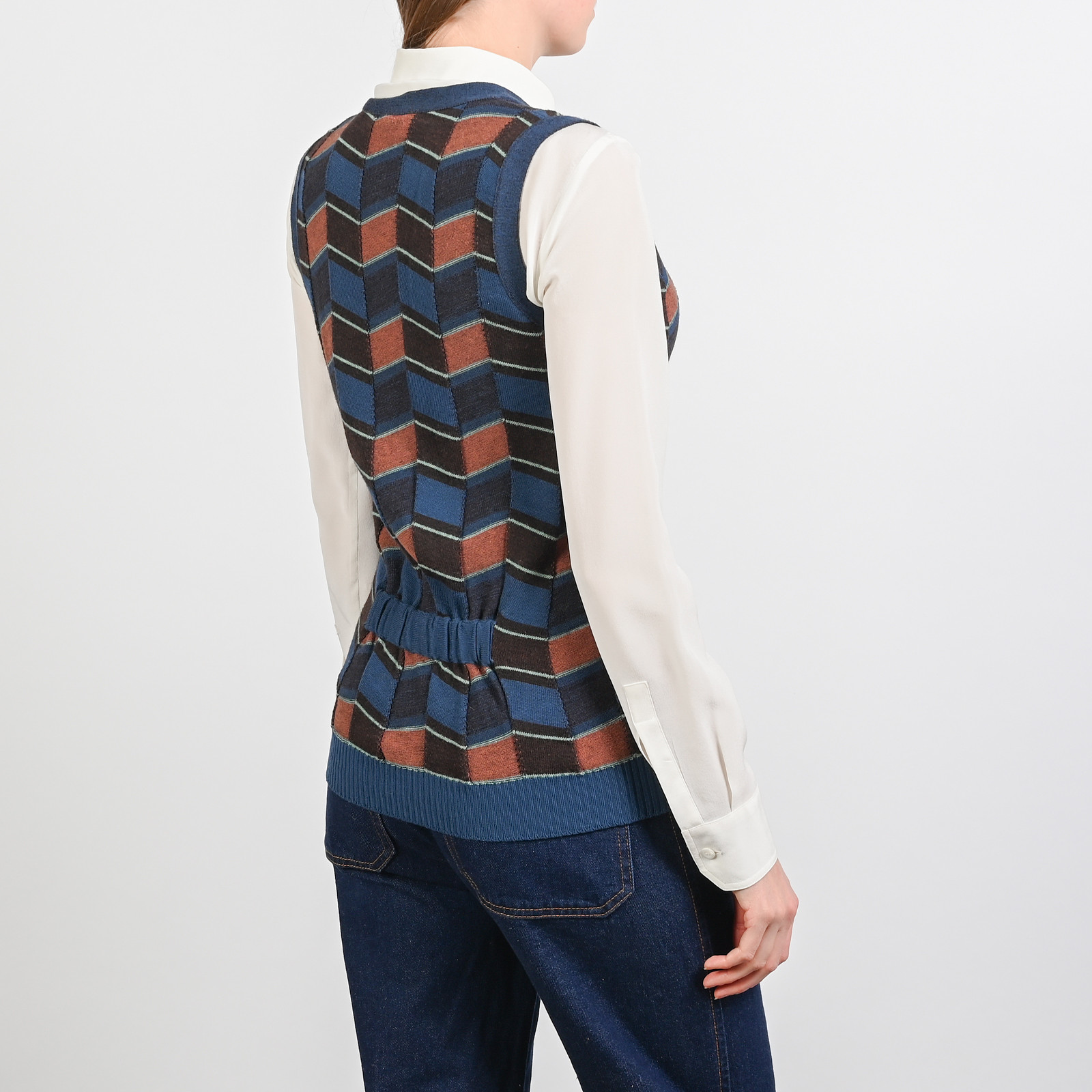 Жилет   Kenzo - фото из каталога магазина брендовой одежды Second Friend Store Жилет Kenzo - купить оригинал в секонд-хенде SFS - 2