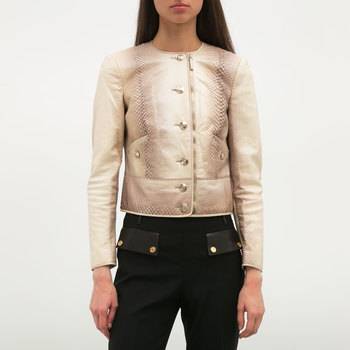 Кожаная куртка Gucci