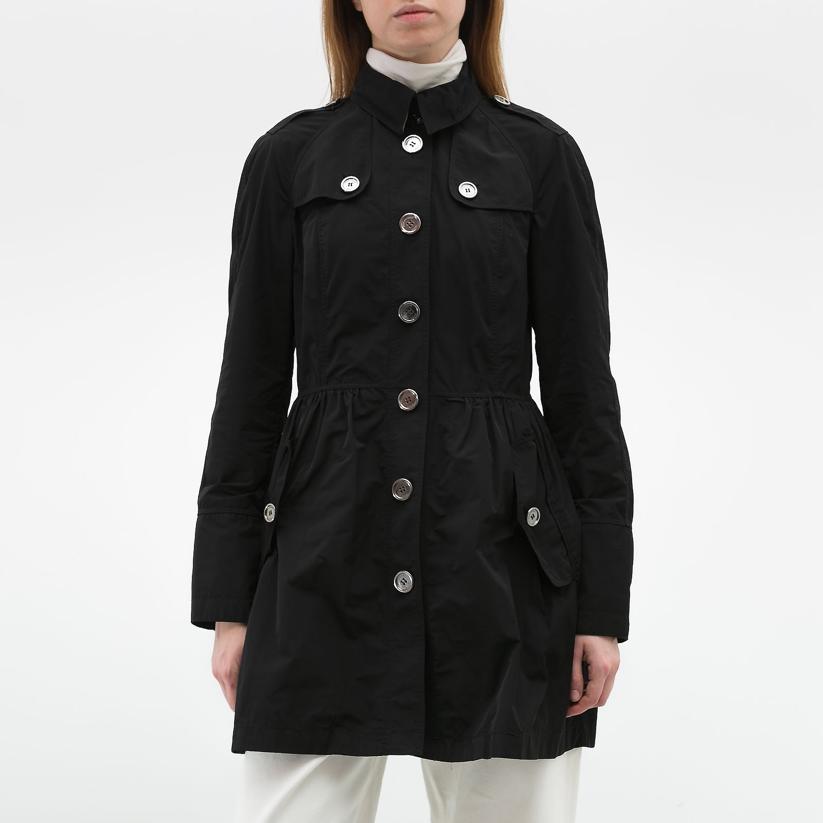 Burberry brit black coat best sale