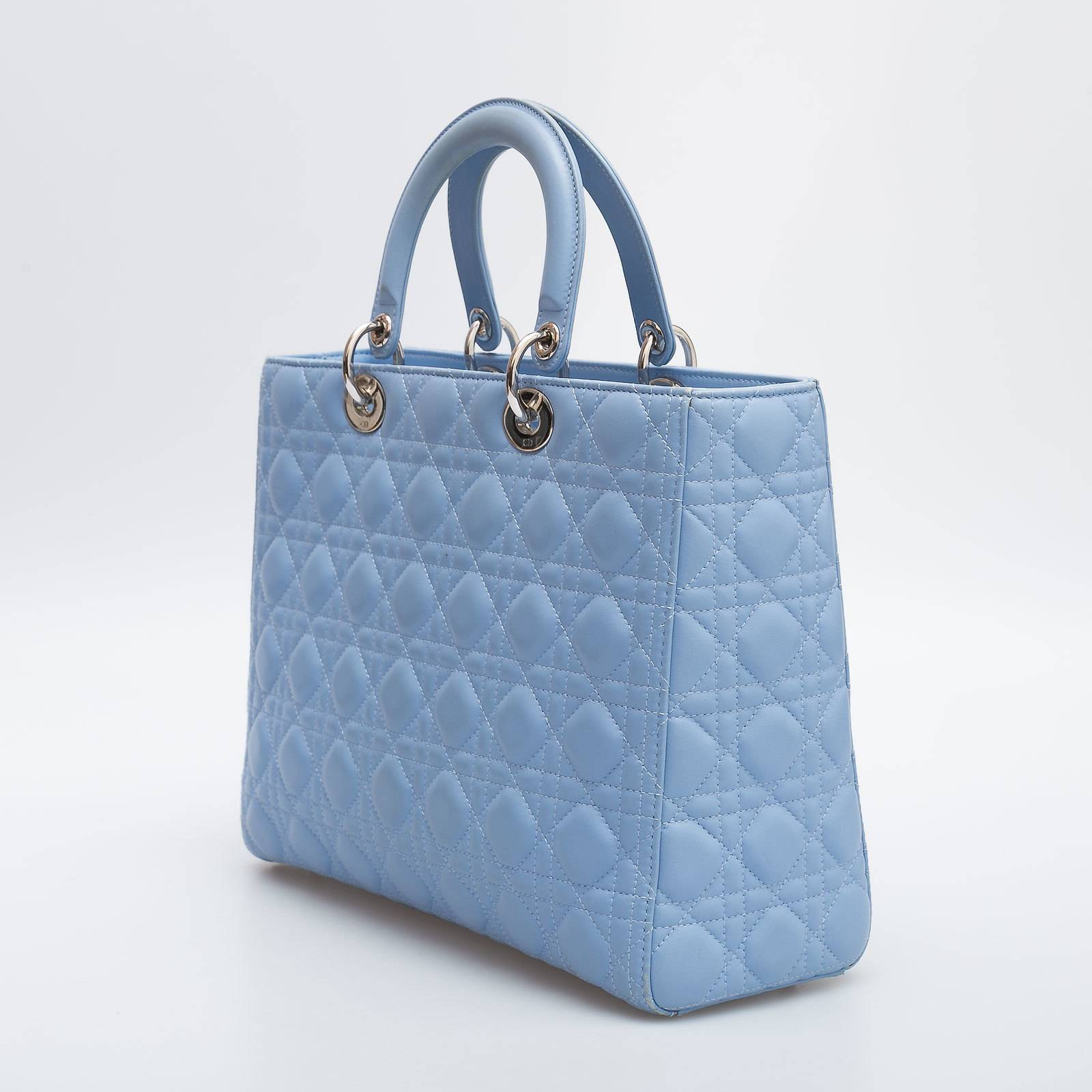 Сумка Christian Dior голубая, - купить за 120000 ₽ | SFS