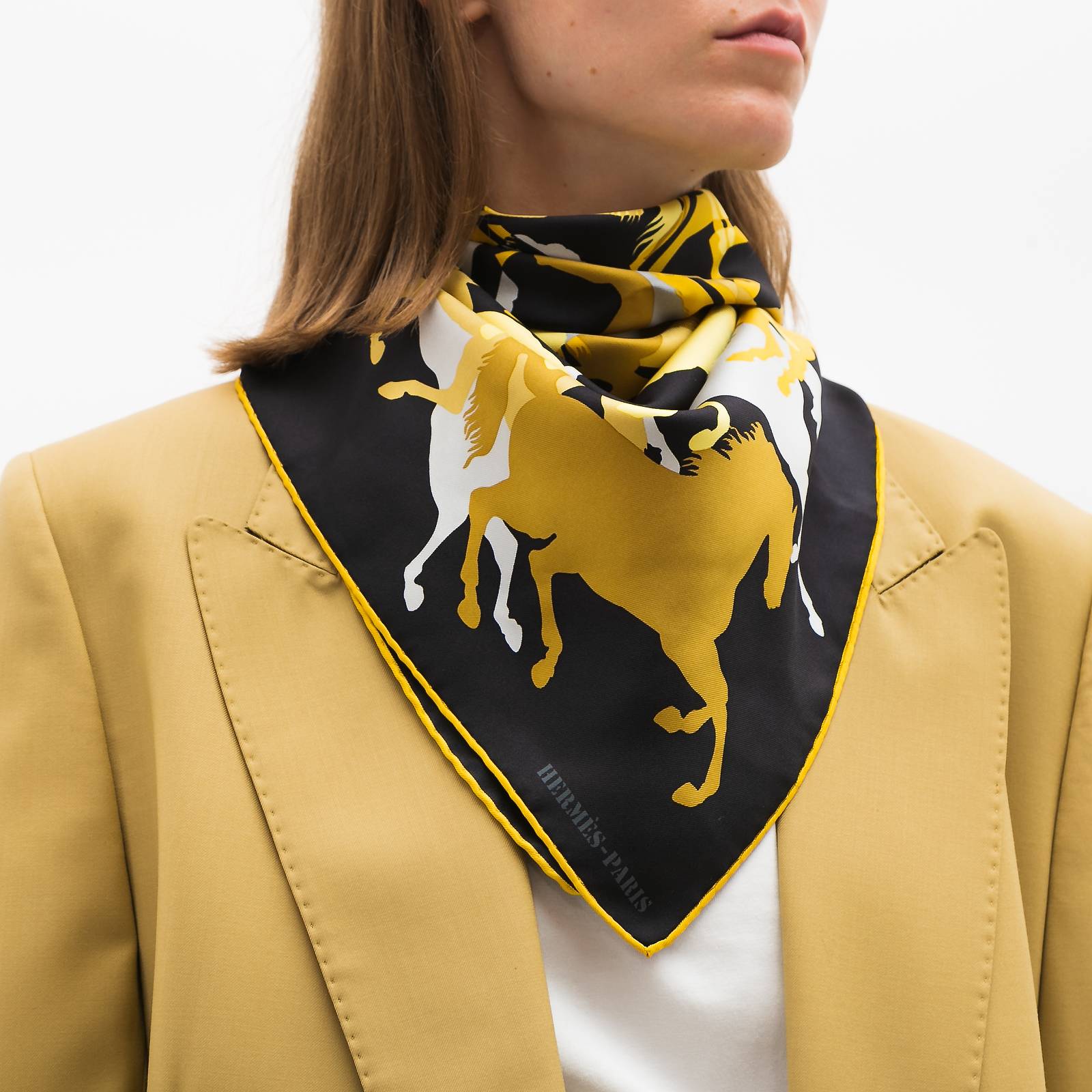 Платок Hermes - купить оригинал в секонд-хенде SFS - 1