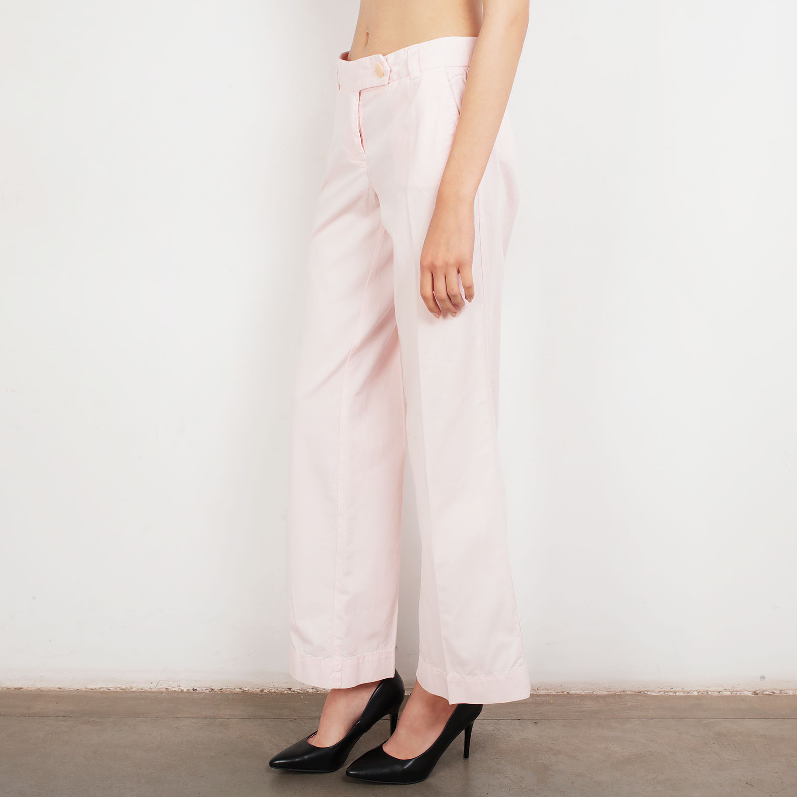 Брюки розового цвета J.Crew - фото из каталога магазина брендовой одежды Second Friend Store Брюки J.Crew - купить оригинал в секонд-хенде SFS - 3