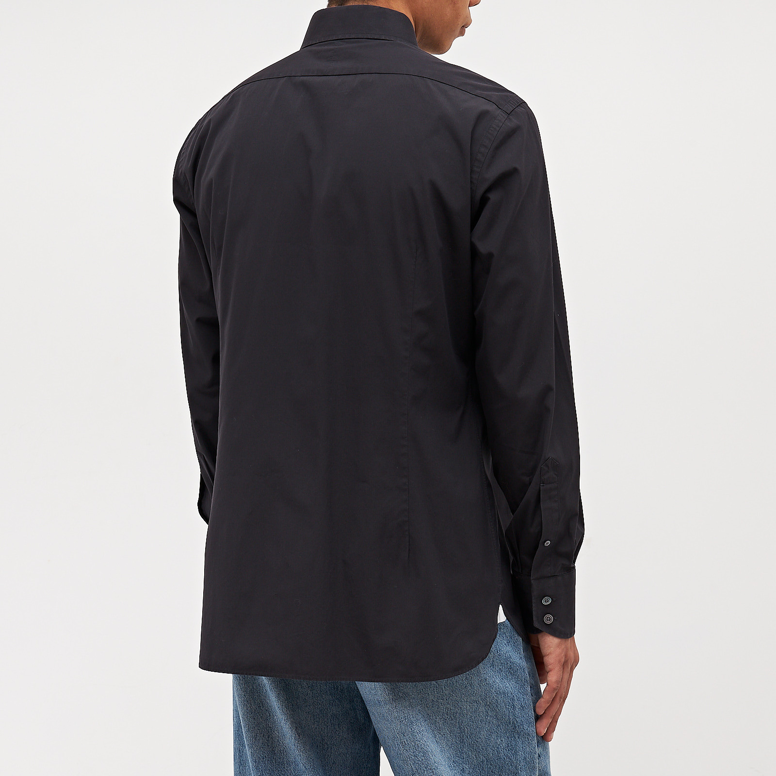 Рубашка черного цвета Tom Ford - фото из каталога магазина брендовой одежды Second Friend Store Рубашка Tom Ford - купить оригинал в секонд-хенде SFS - 3