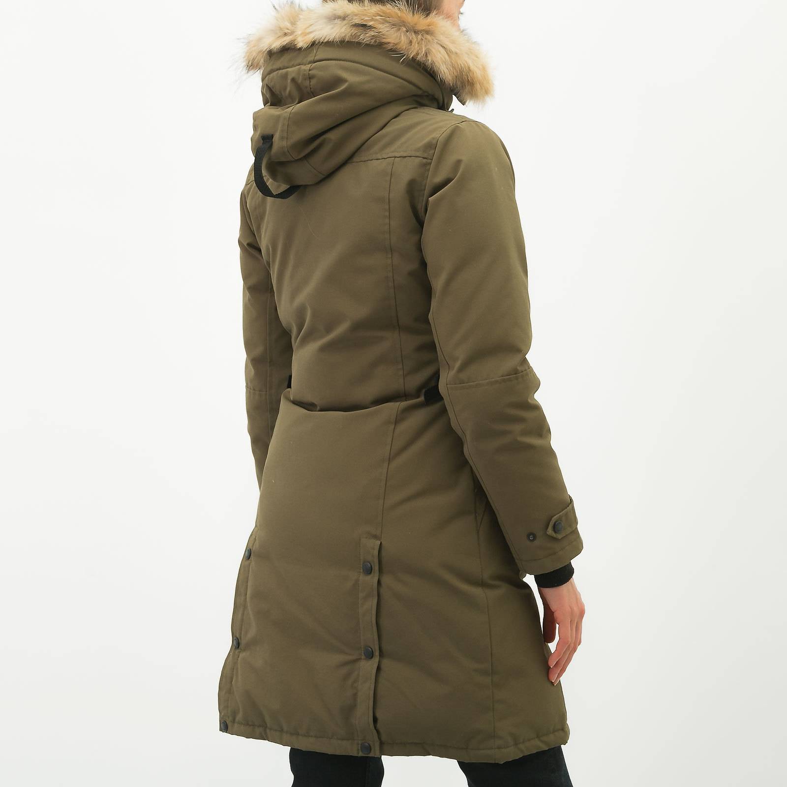 Парка зеленого цвета Canada Goose - фото из каталога магазина брендовой одежды Second Friend Store Парка Canada Goose - купить оригинал в секонд-хенде SFS - 2