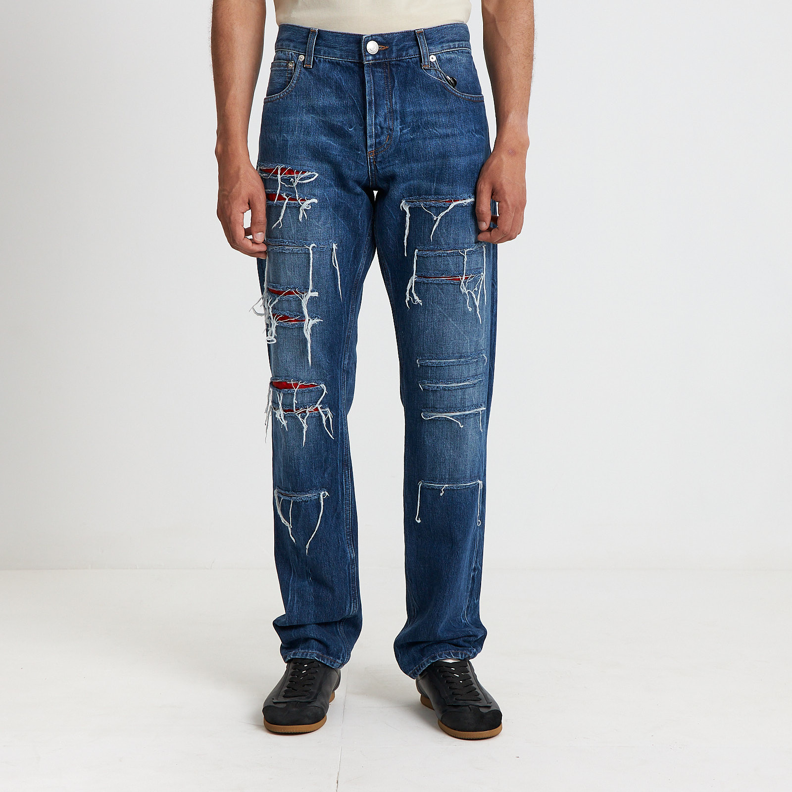 Джинсы Alexander McQueen - купить оригинал в секонд-хенде SFS - 1