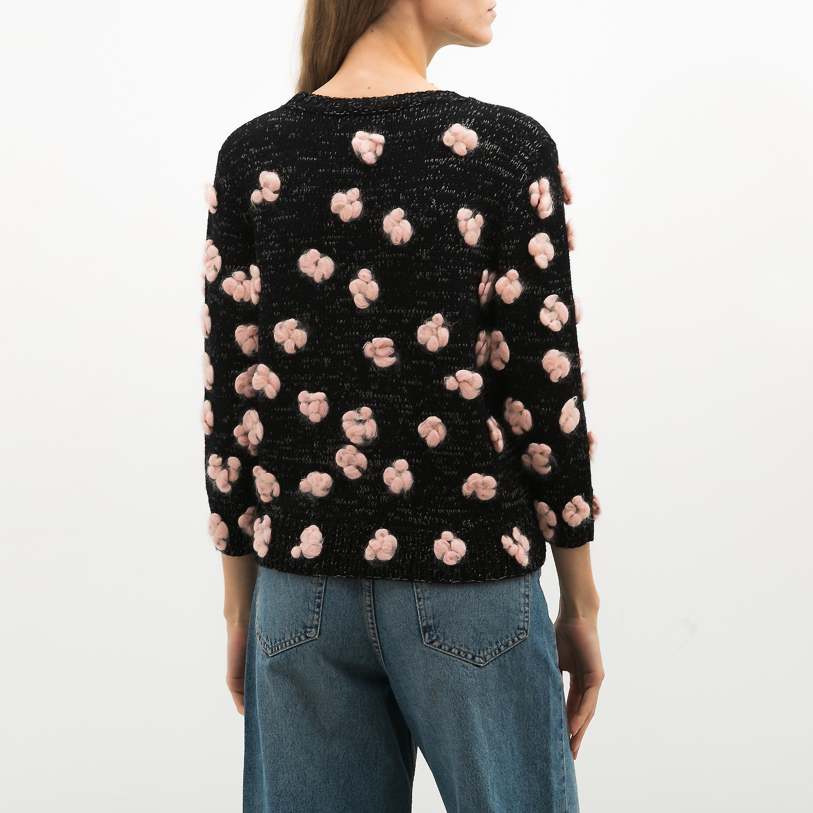 Свитер черного цвета Chloe - фото из каталога магазина брендовой одежды Second Friend Store Свитер Chloe - купить оригинал в секонд-хенде SFS - 2