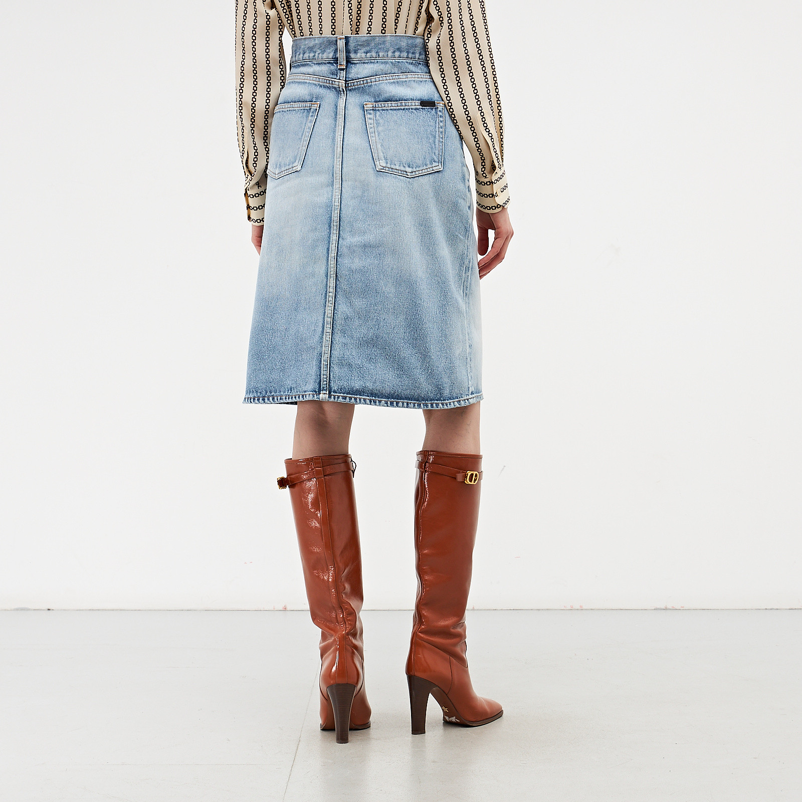 Юбка Saint Laurent - купить оригинал в секонд-хенде SFS - 3