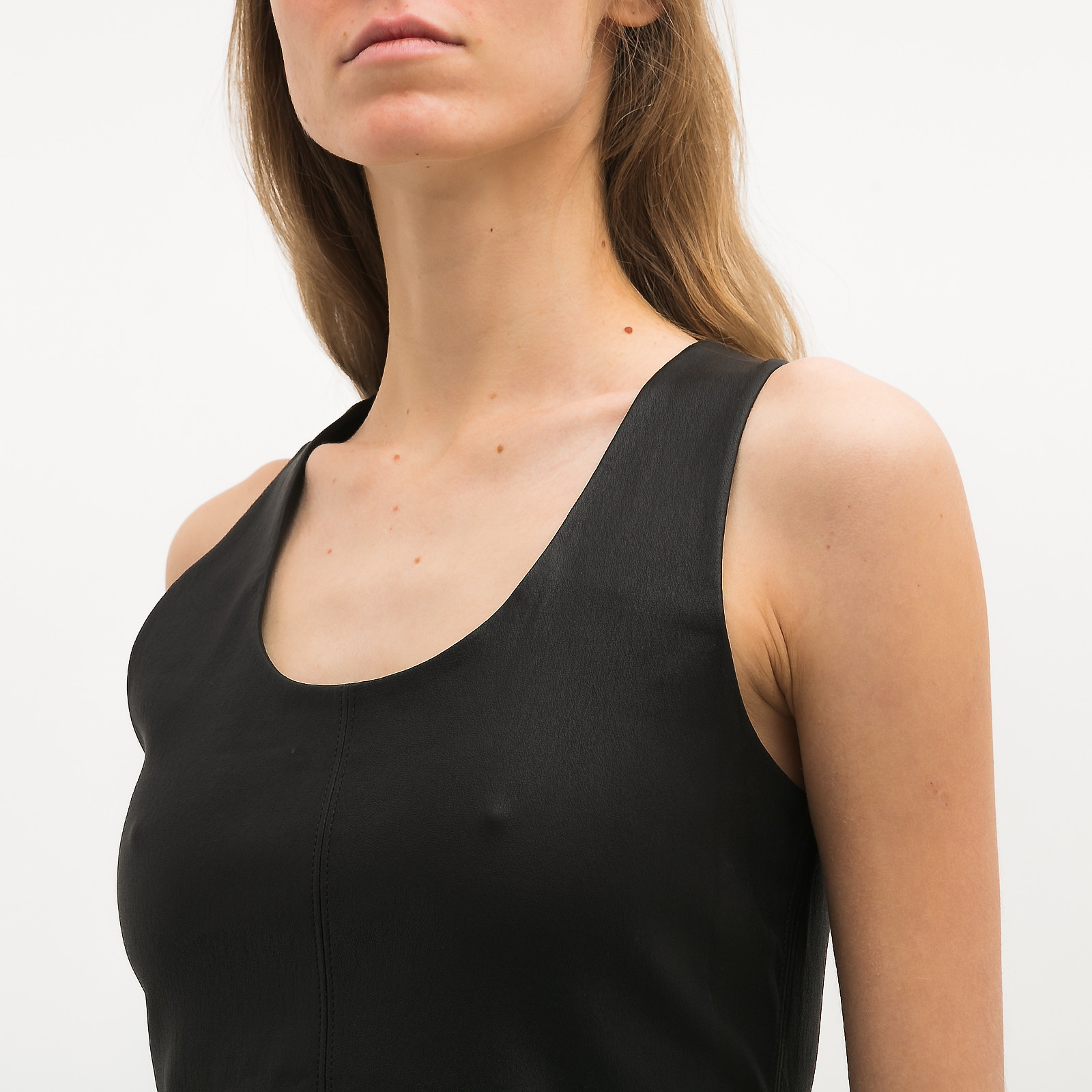 Платье черного цвета Helmut Lang - фото из каталога магазина брендовой одежды Second Friend Store Платье Helmut Lang - купить оригинал в секонд-хенде SFS - 4
