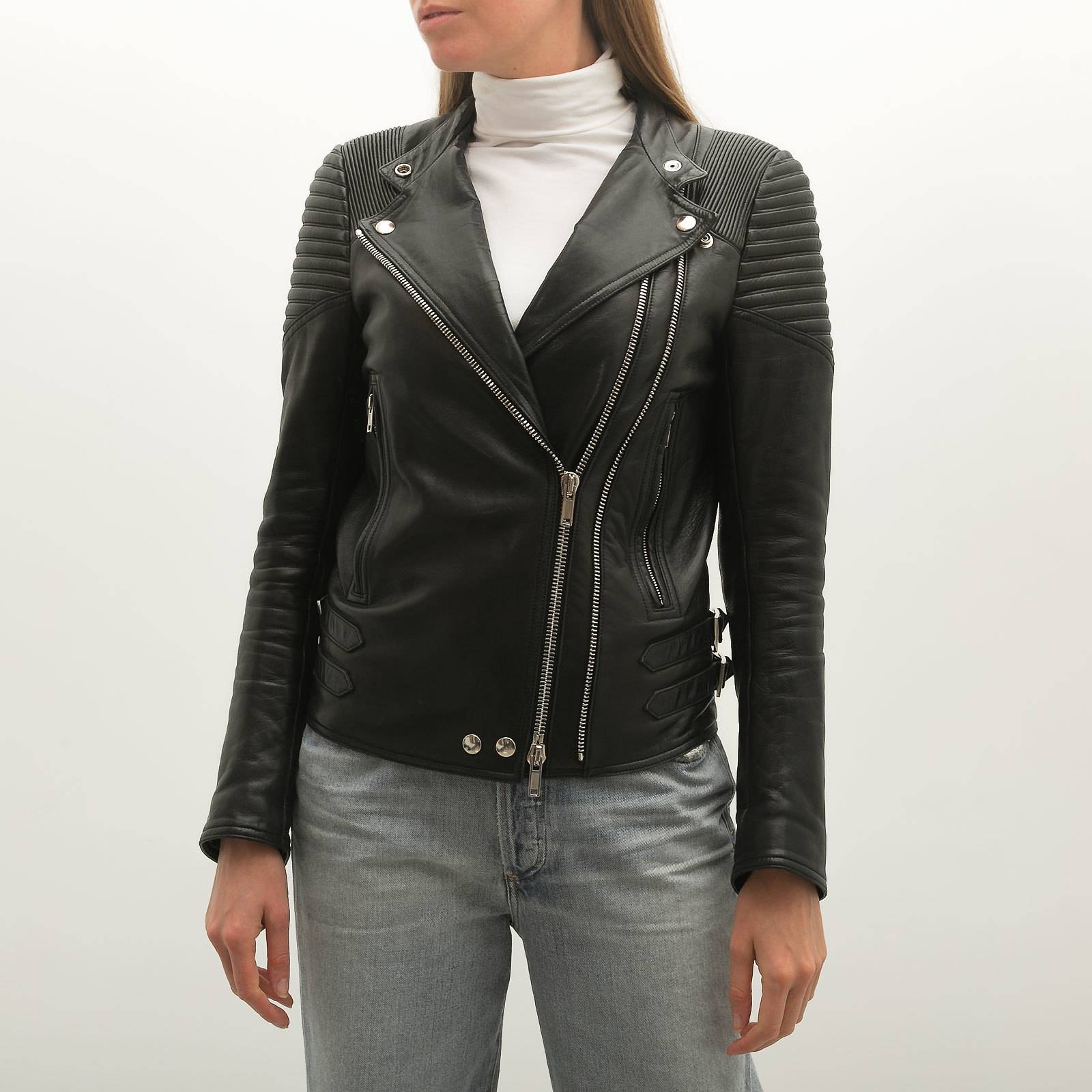 Кожаная куртка Givenchy - купить оригинал в секонд-хенде SFS