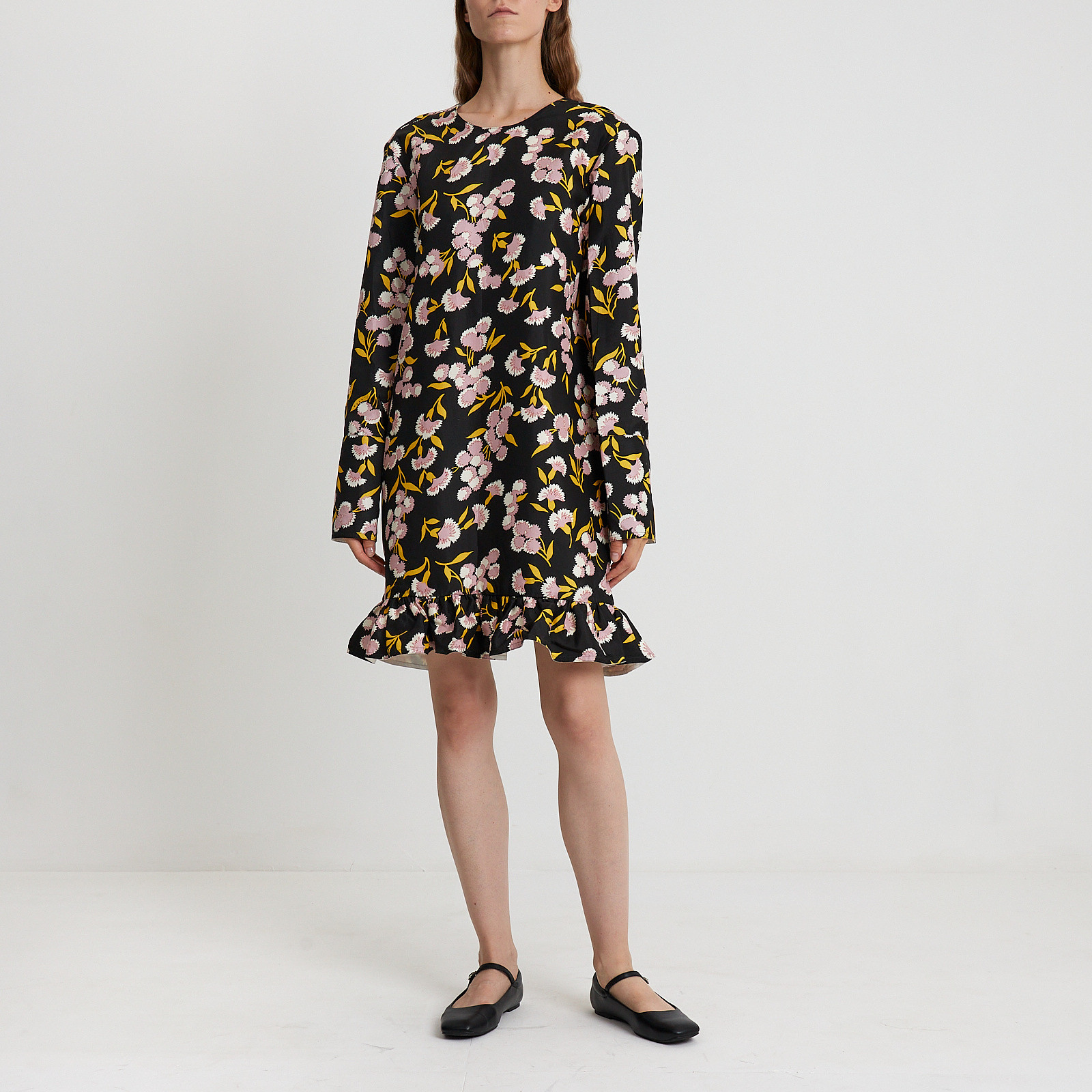 Платье черного цвета Marni - фото из каталога магазина брендовой одежды Second Friend Store Платье Marni - купить оригинал в секонд-хенде SFS - 2