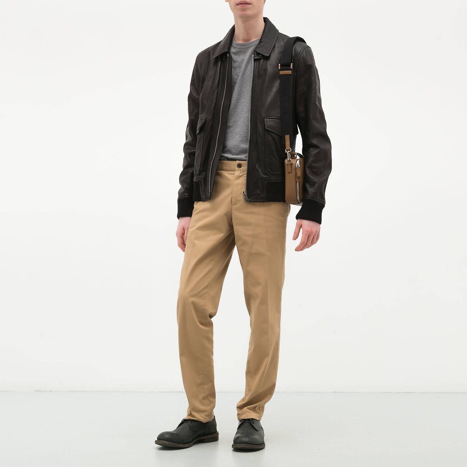 Куртка кожаная Burberry - купить оригинал в секонд-хенде SFS - 2