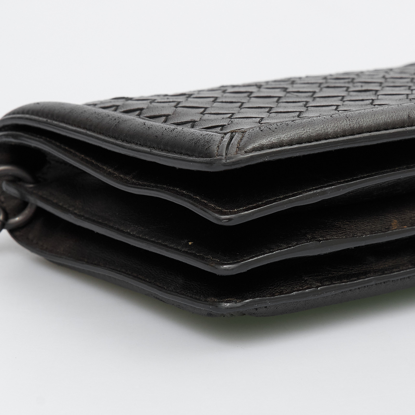 Сумка черного цвета Bottega Veneta - фото из каталога магазина брендовой одежды Second Friend Store Сумка Bottega Veneta - купить оригинал в секонд-хенде SFS - 5