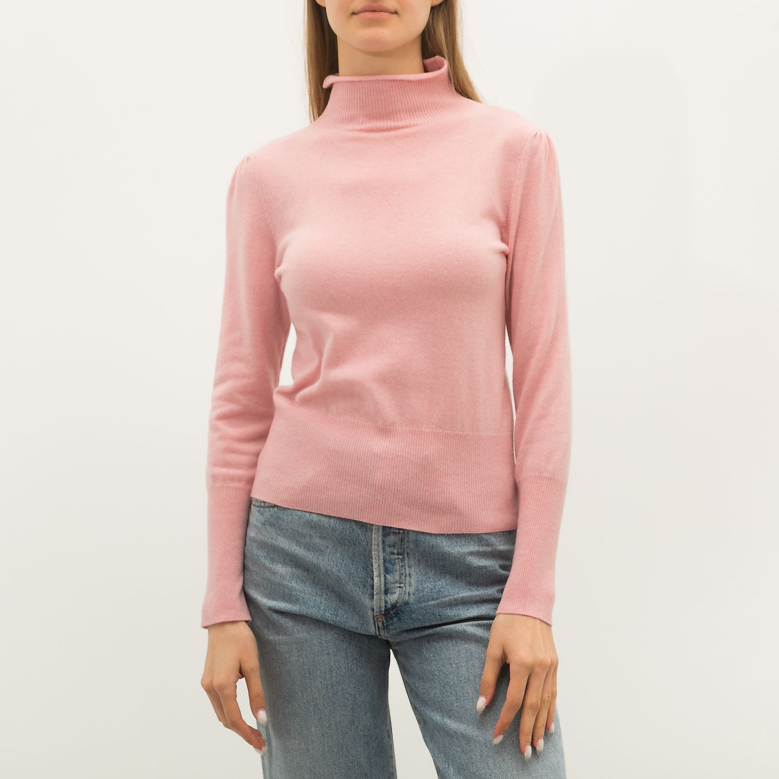 Джемпер  розового цвета Brunello Cucinelli - фото из каталога магазина брендовой одежды Second Friend Store Джемпер Brunello Cucinelli - купить оригинал в секонд-хенде SFS - 1