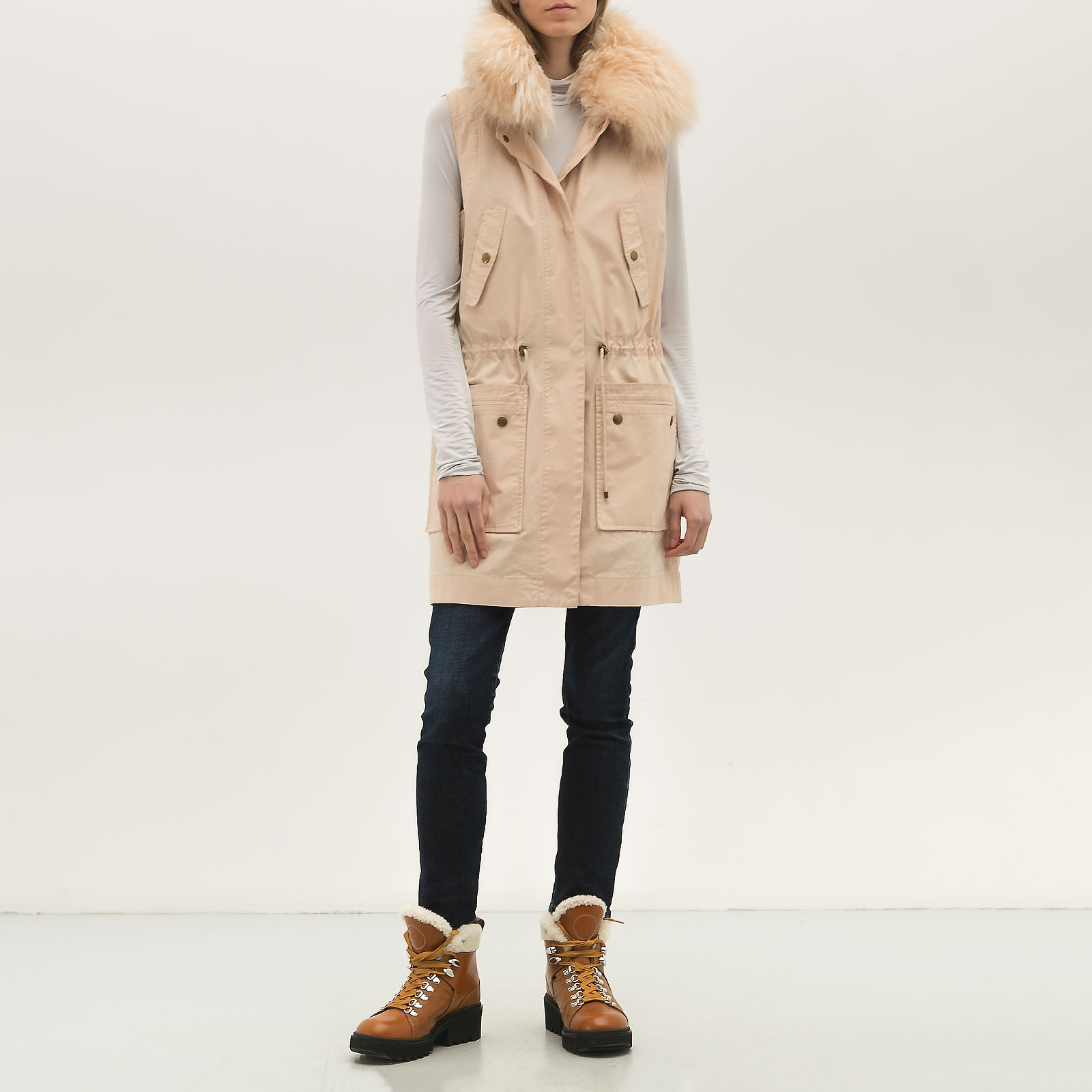 Жилет Yves Salomon - купить оригинал в секонд-хенде SFS - 4