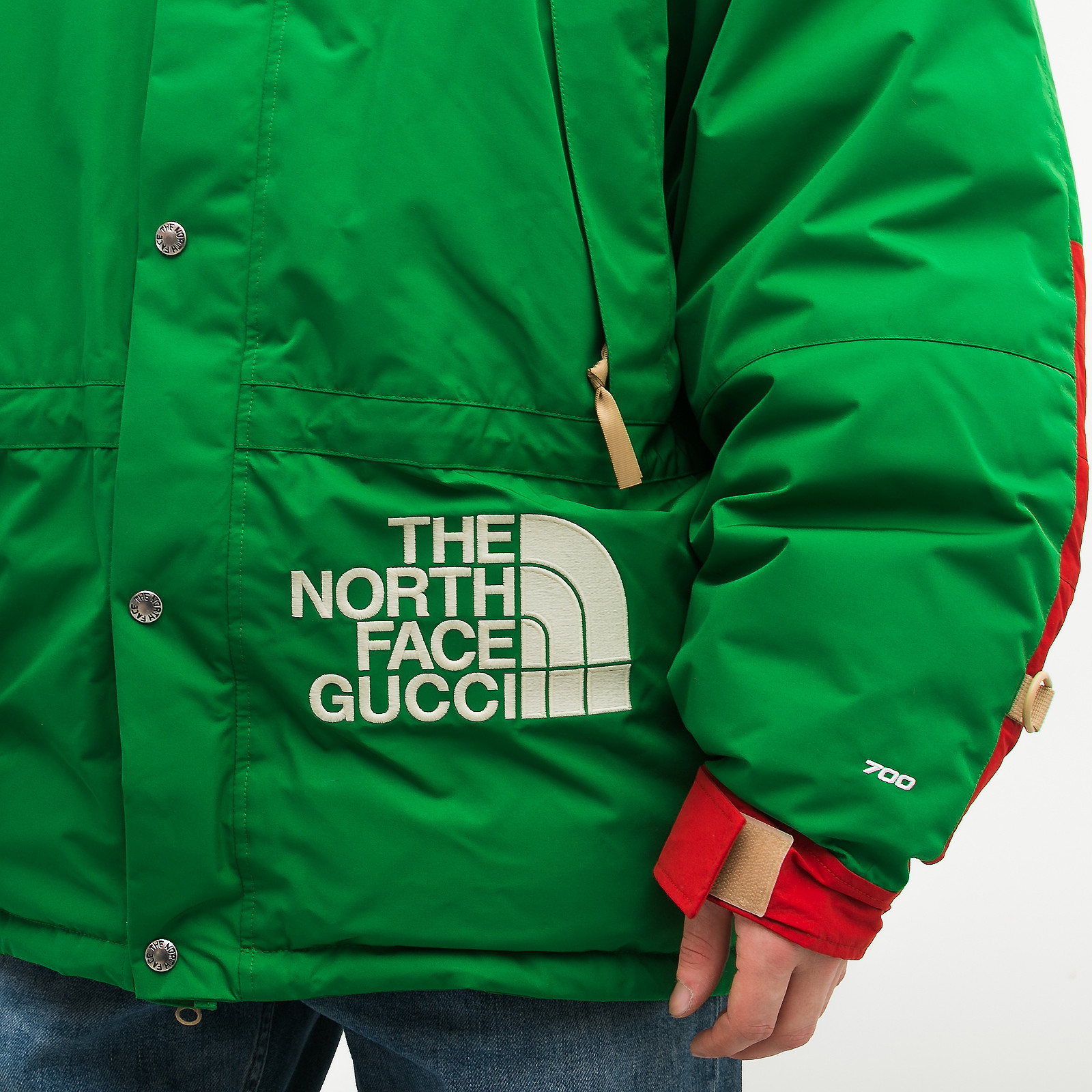 Пуховик North Face x Gucci - купить оригинал в секонд-хенде SFS