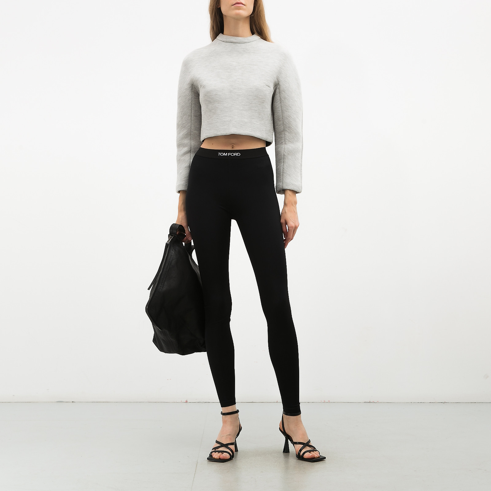 Леггинсы черного цвета Tom Ford - фото из каталога магазина брендовой одежды Second Friend Store Леггинсы Tom Ford - купить оригинал в секонд-хенде SFS - 3