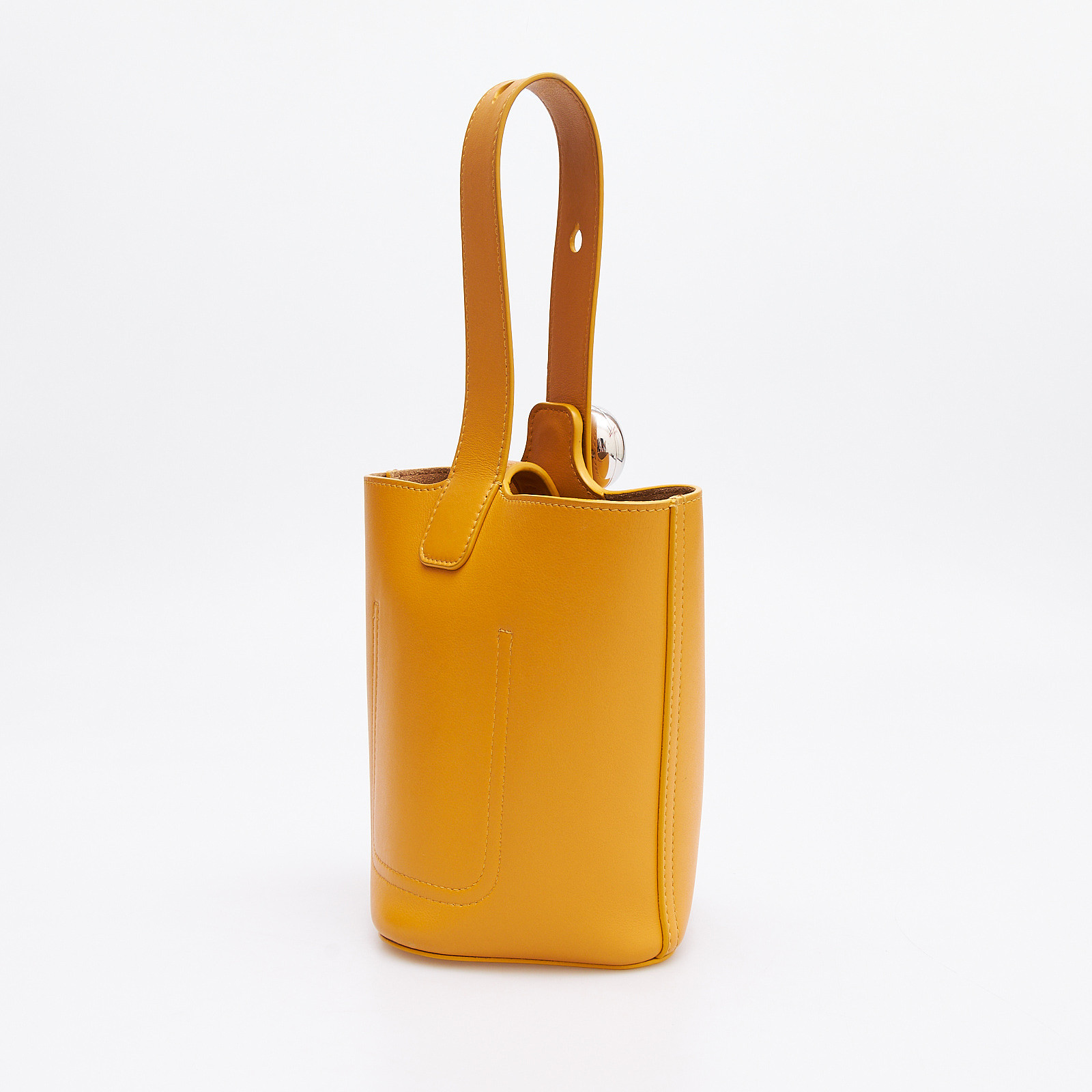 Сумка желтого цвета Loewe - фото из каталога магазина брендовой одежды Second Friend Store Сумка Loewe - купить оригинал в секонд-хенде SFS - 3