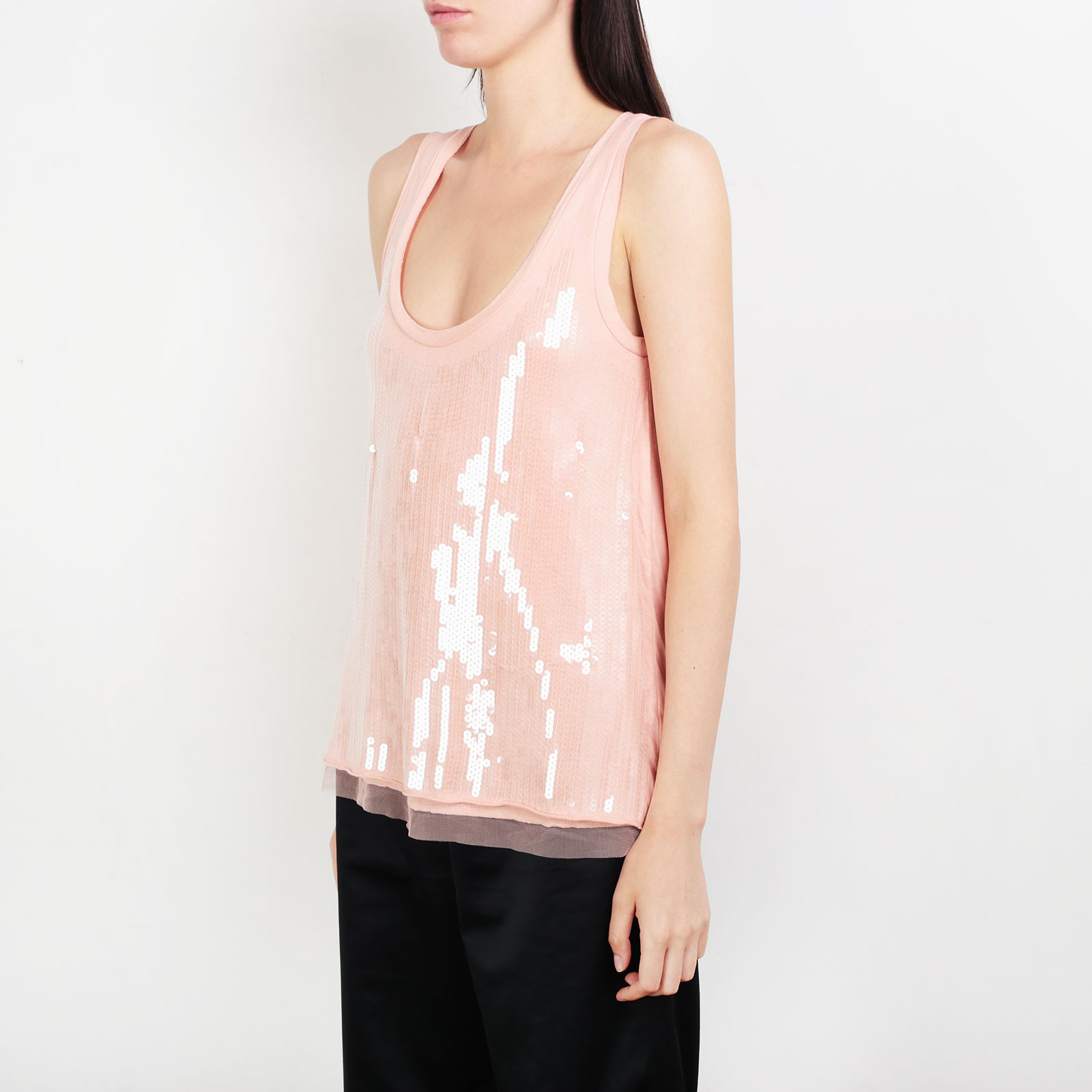 Топ розового цвета J.Crew - фото из каталога магазина брендовой одежды Second Friend Store Топ J.Crew - купить оригинал в секонд-хенде SFS - 3