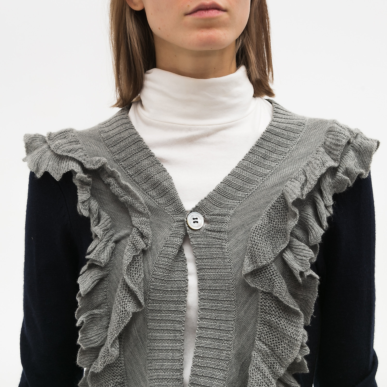 Джемпер  черного цвета Junya Watanabe - фото из каталога магазина брендовой одежды Second Friend Store Джемпер Junya Watanabe - купить оригинал в секонд-хенде SFS - 3