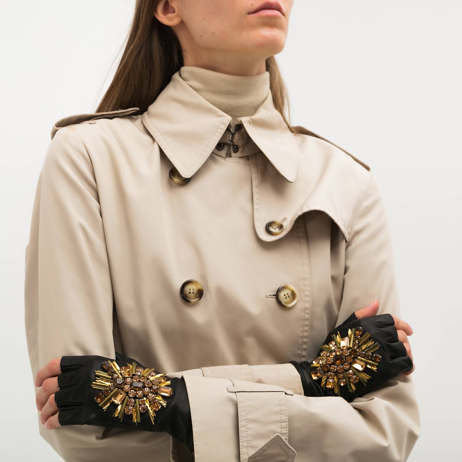 

Перчатки Alexander McQueen, One Size