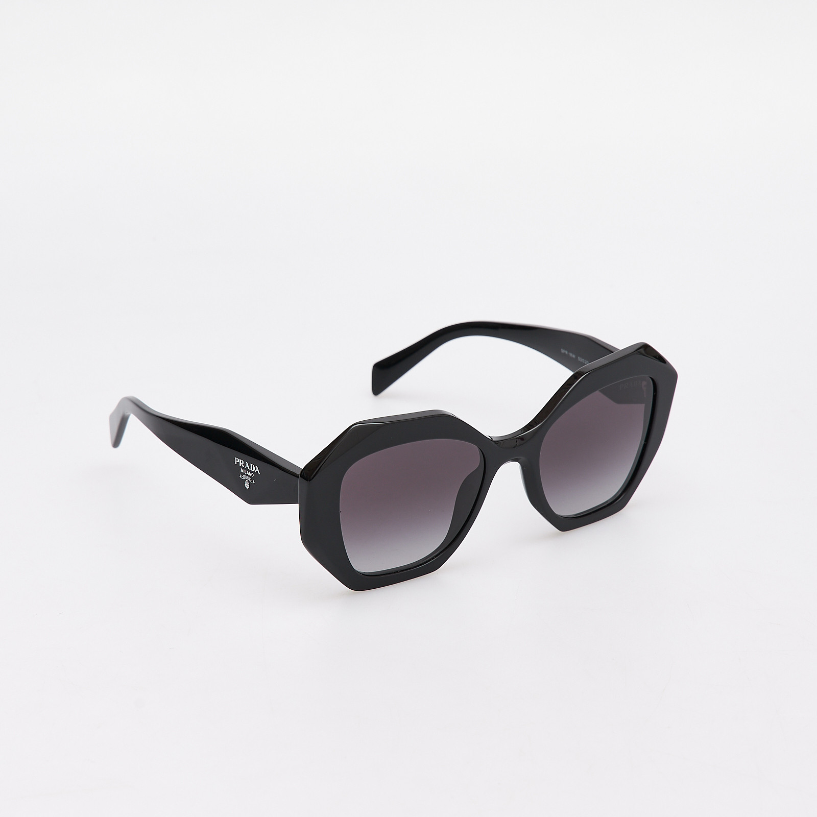 Очки черного цвета Prada - фото из каталога магазина брендовой одежды Second Friend Store Очки Prada - купить оригинал в секонд-хенде SFS - 2