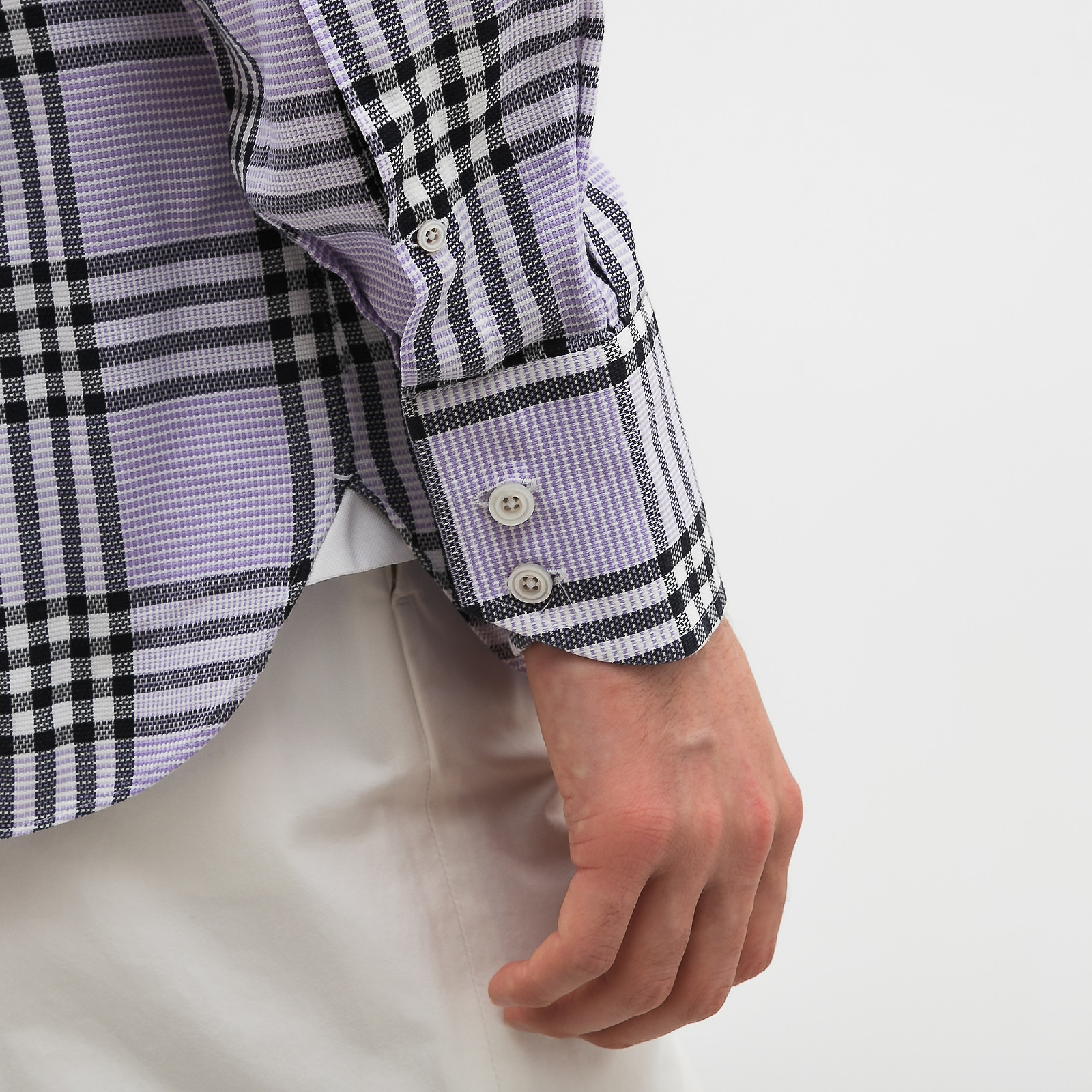 Рубашка фиолетового цвета Tom Ford - фото из каталога магазина брендовой одежды Second Friend Store Рубашка Tom Ford - купить оригинал в секонд-хенде SFS - 5