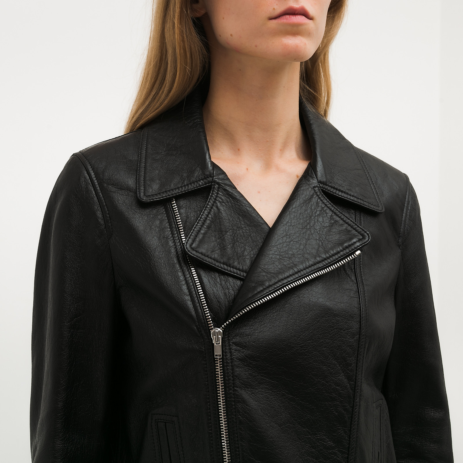 Куртка кожаная Saint Laurent - купить оригинал в секонд-хенде SFS - 4