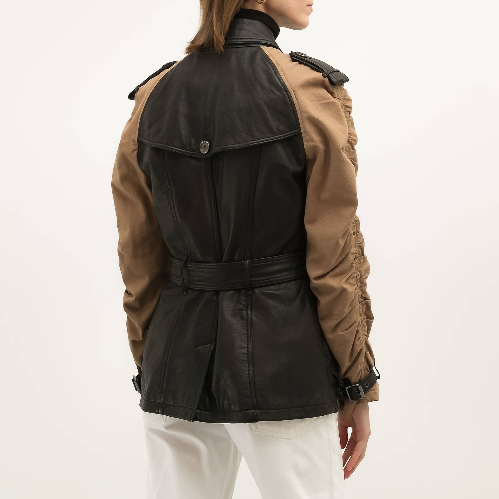 Кожаная куртка Burberry Brit - купить оригинал в секонд-хенде SFS - 3
