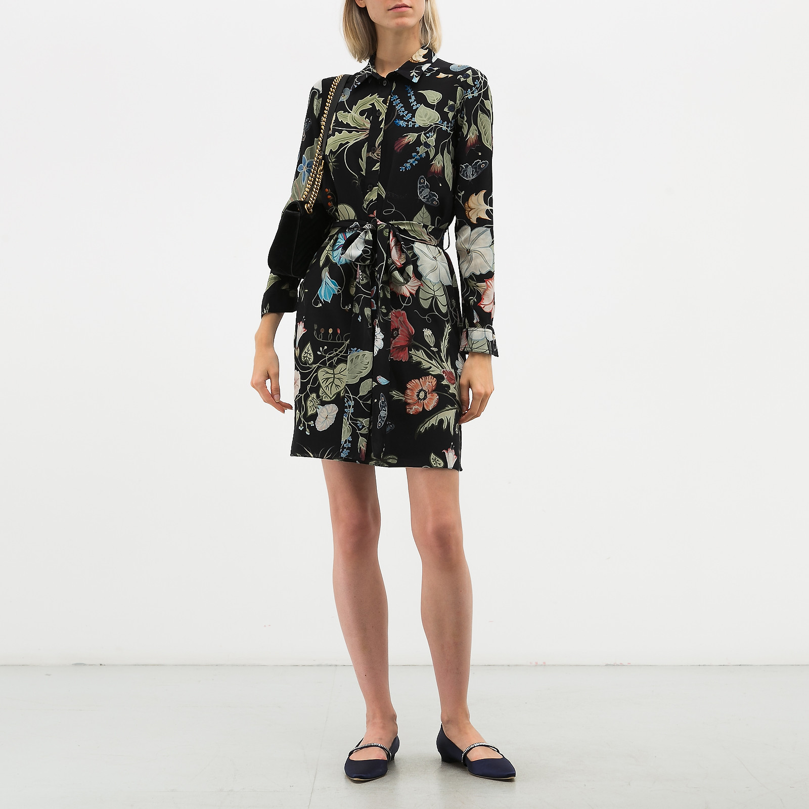 Платье черного цвета Gucci - фото из каталога магазина брендовой одежды Second Friend Store Платье Gucci - купить оригинал в секонд-хенде SFS - 2