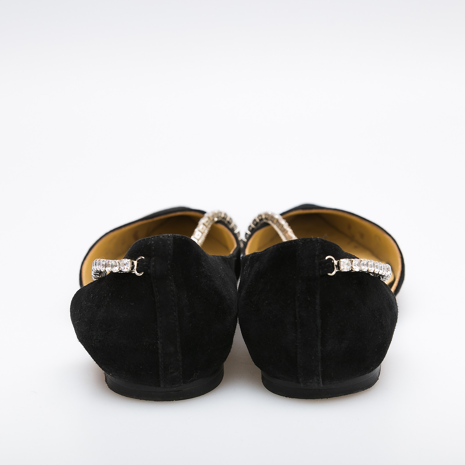 Балетки черного цвета Jimmy Choo - фото из каталога магазина брендовой одежды Second Friend Store Балетки Jimmy Choo - купить оригинал в секонд-хенде SFS - 5