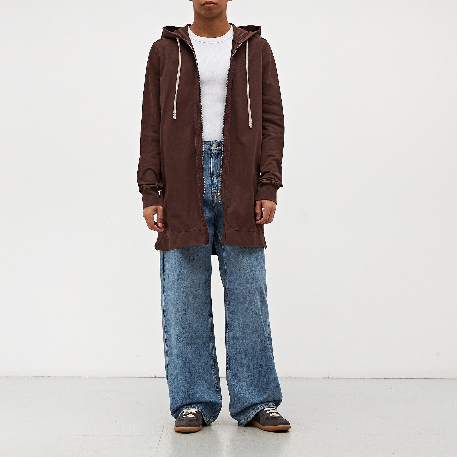 Худи коричневого цвета Rick Owens - фото из каталога магазина брендовой одежды Second Friend Store Худи Rick Owens - купить оригинал в секонд-хенде SFS - 2